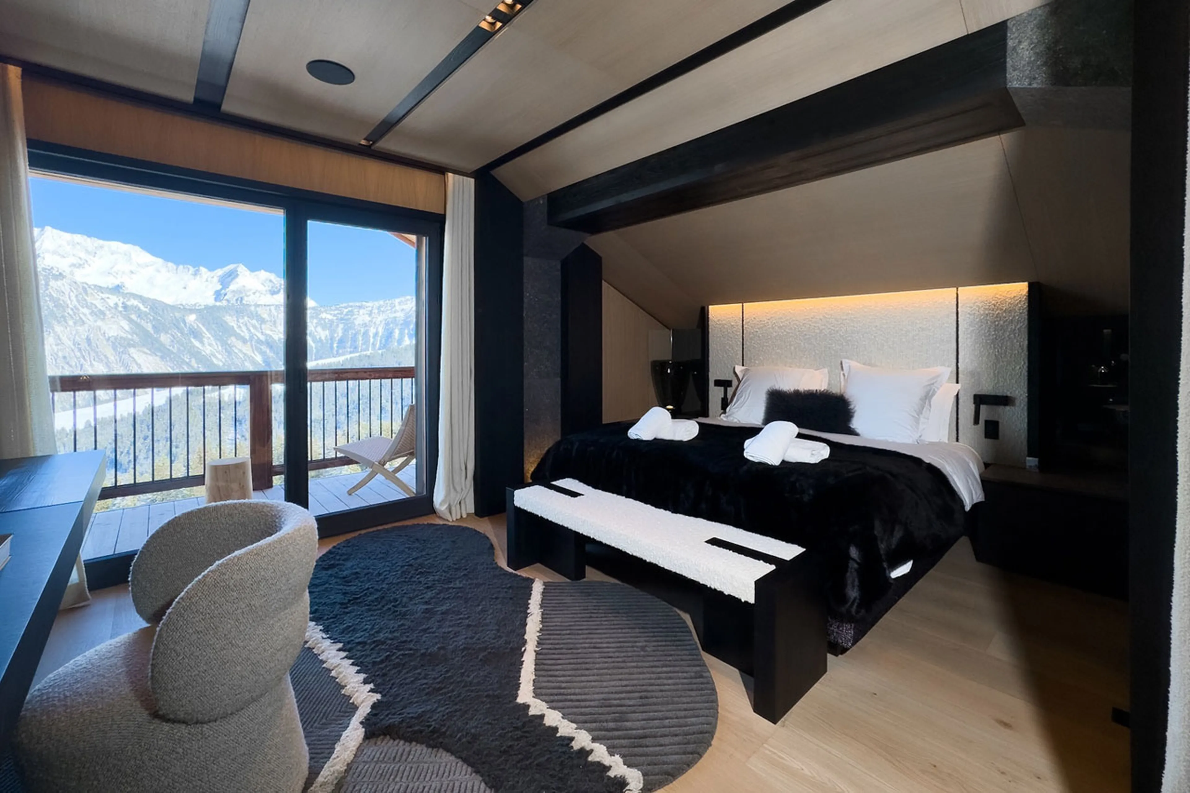 Bedroom 2 at Altara Penthouse in Courchevel 1850