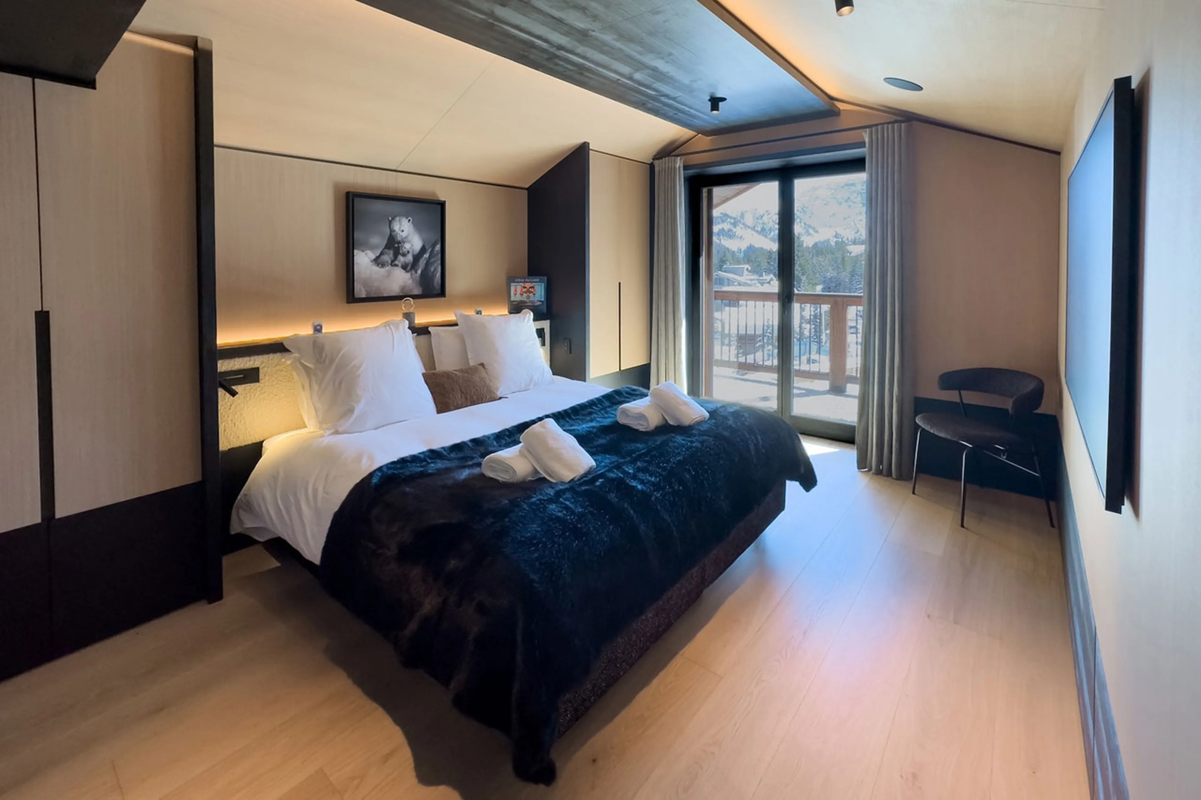 Bedroom 3 at Altara Penthouse in Courchevel 1850