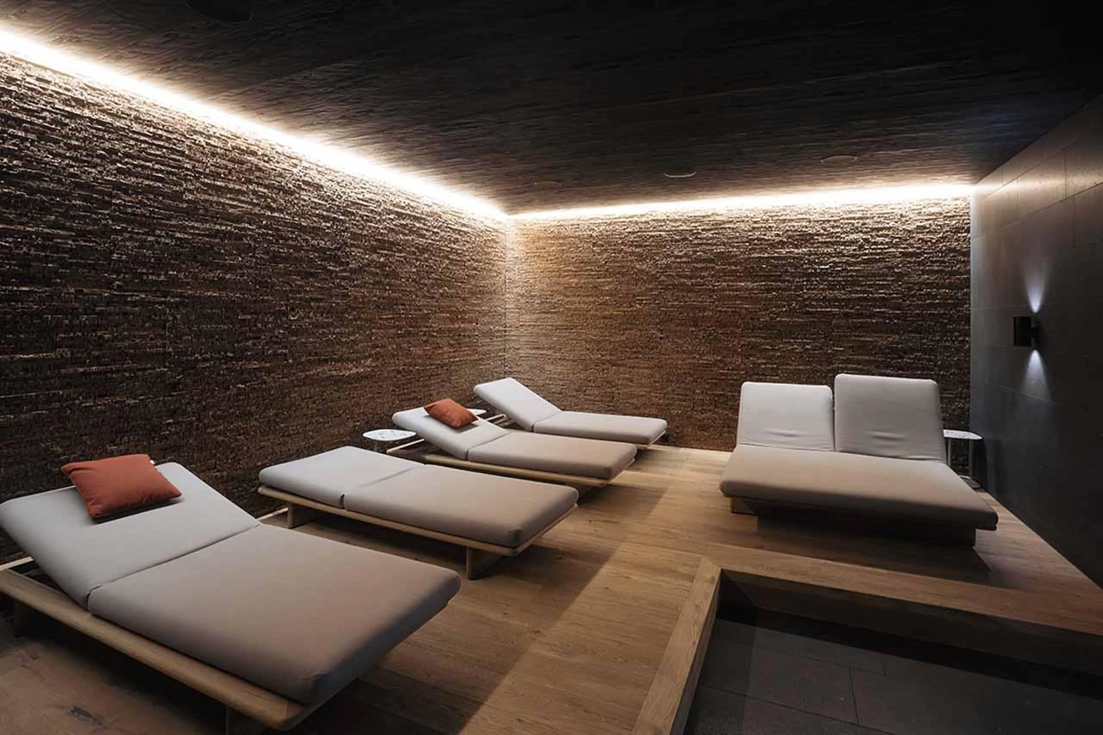 Relaxation area in spa in Andermatt Alpine Premium 1, Andermatt
