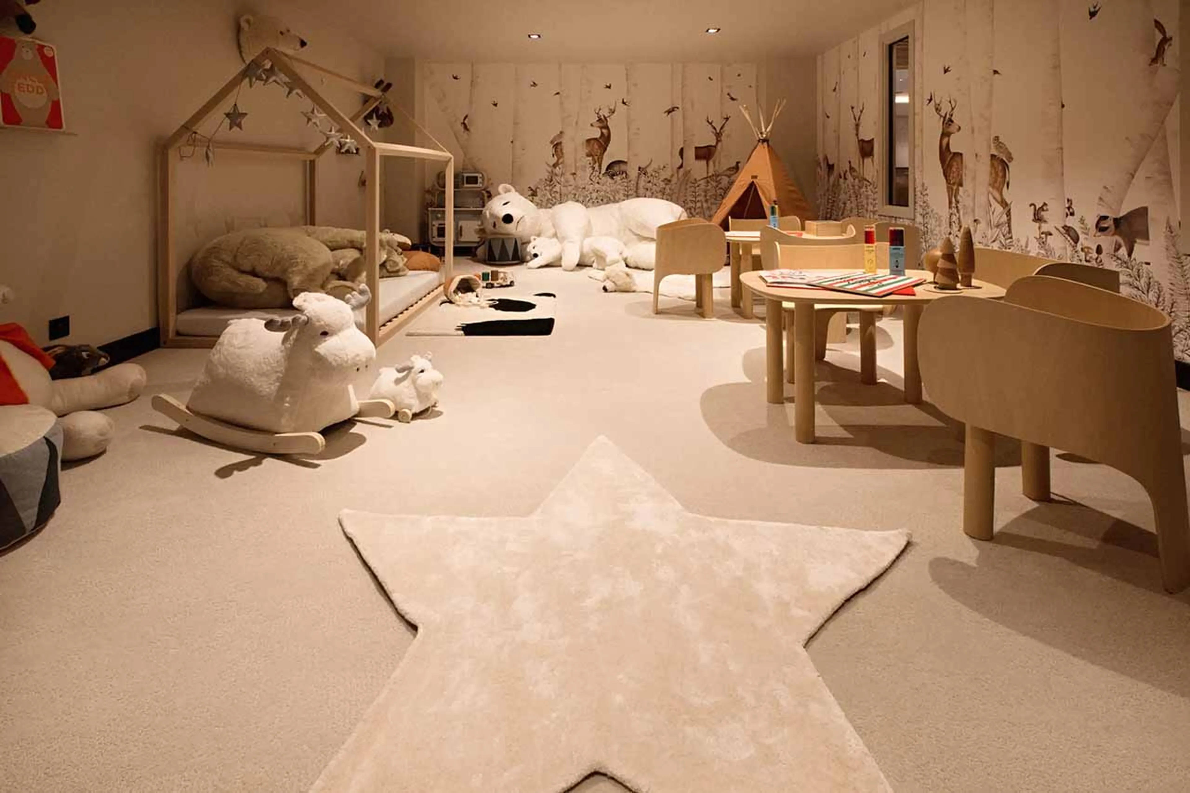 Children's playroom at Antares Meribel