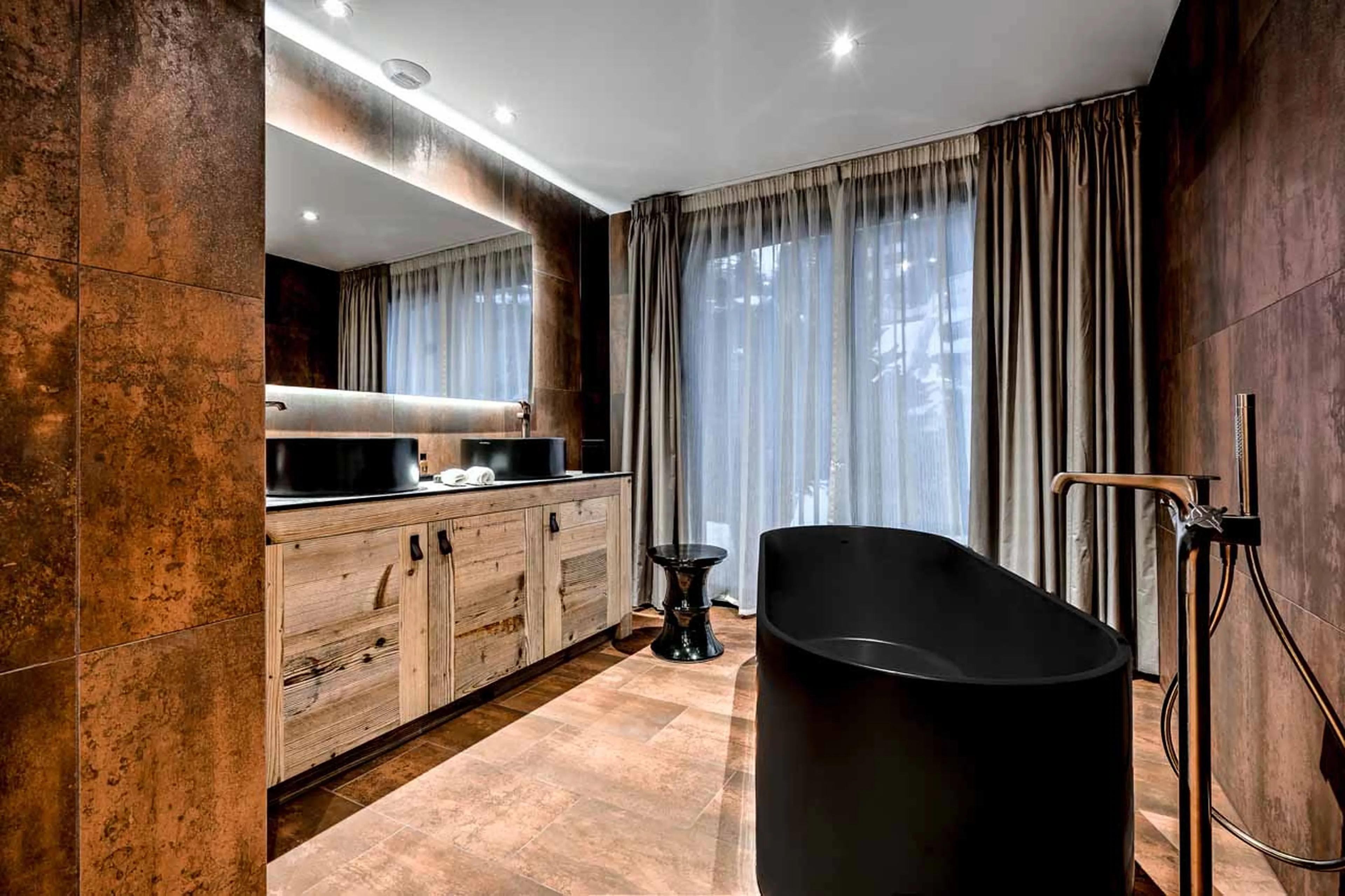 Bathtub at Apartment No. 209 in Courchevel 1850