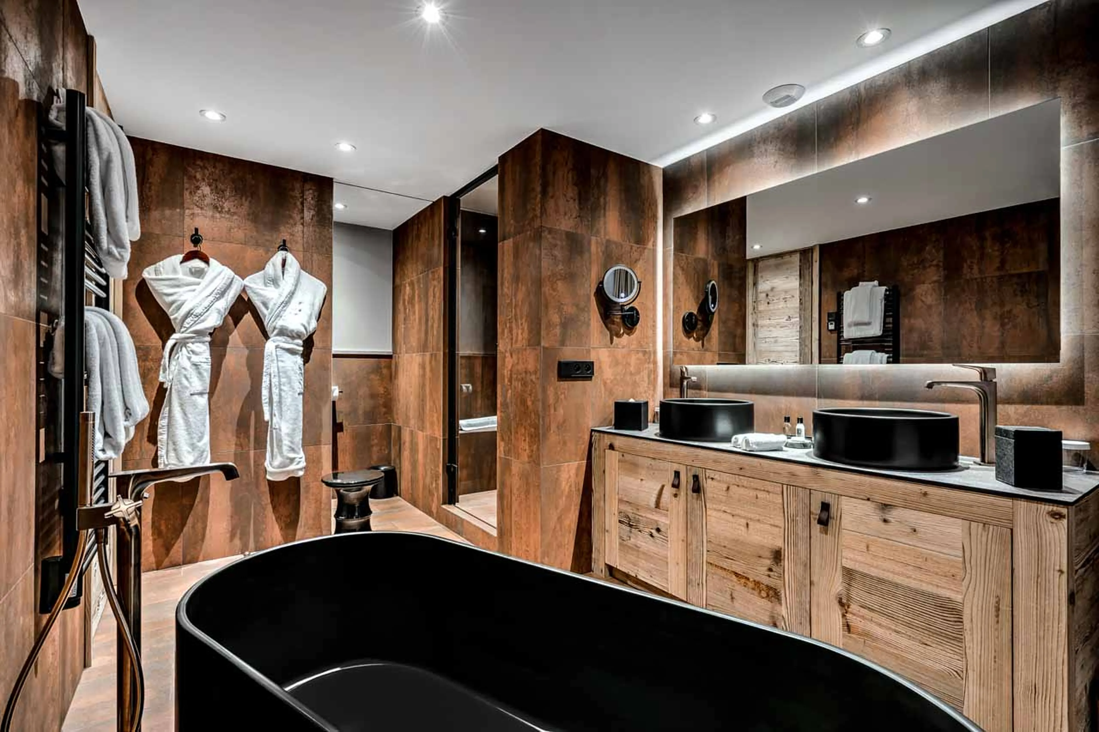 Bathroom one at Apartment No. 209 in Courchevel 1850