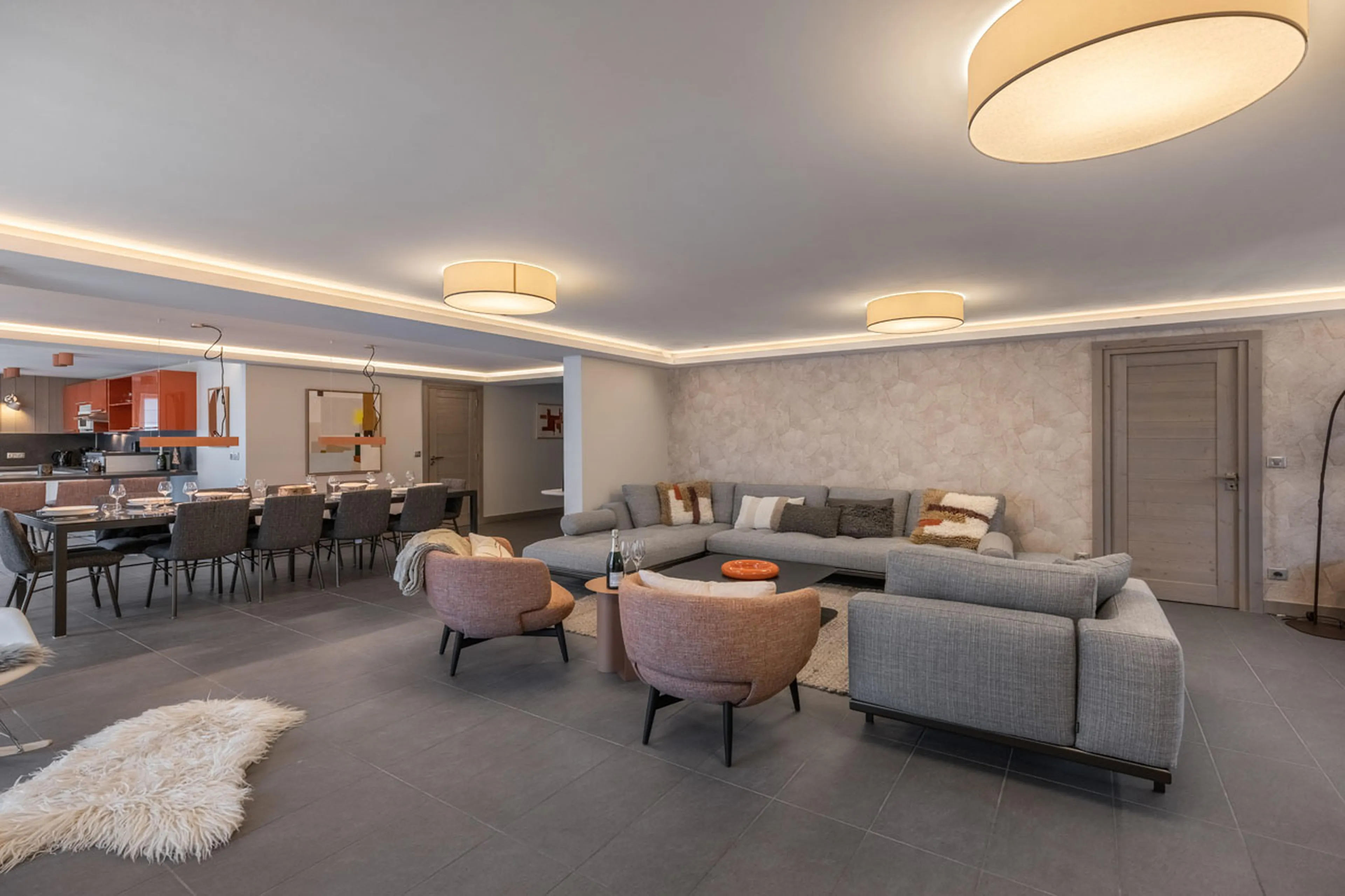 Traditional and modern design of Apartment Abondance in Courchevel 1650