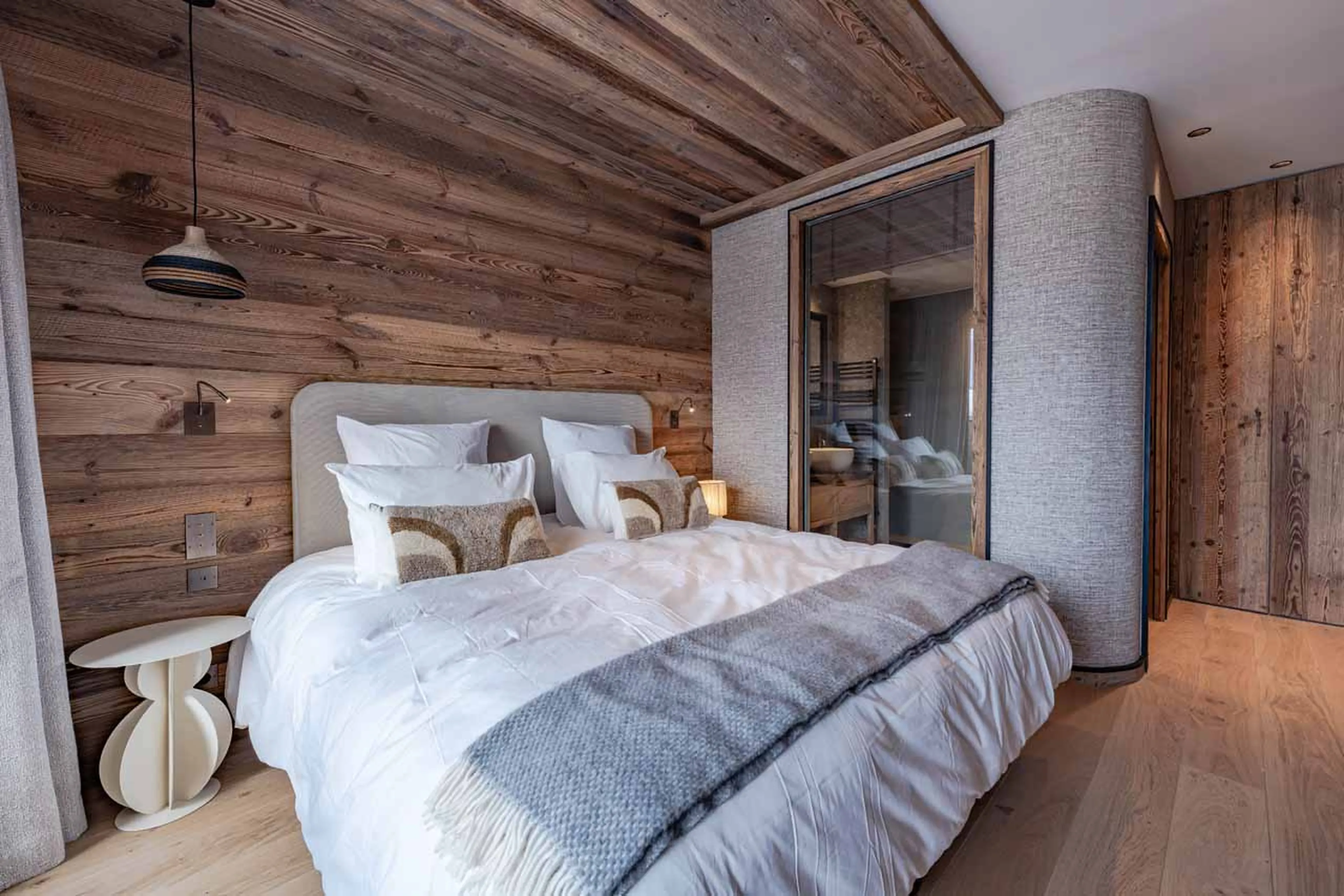 Bedroom 1 at Apartment Alba 101 in Meribel