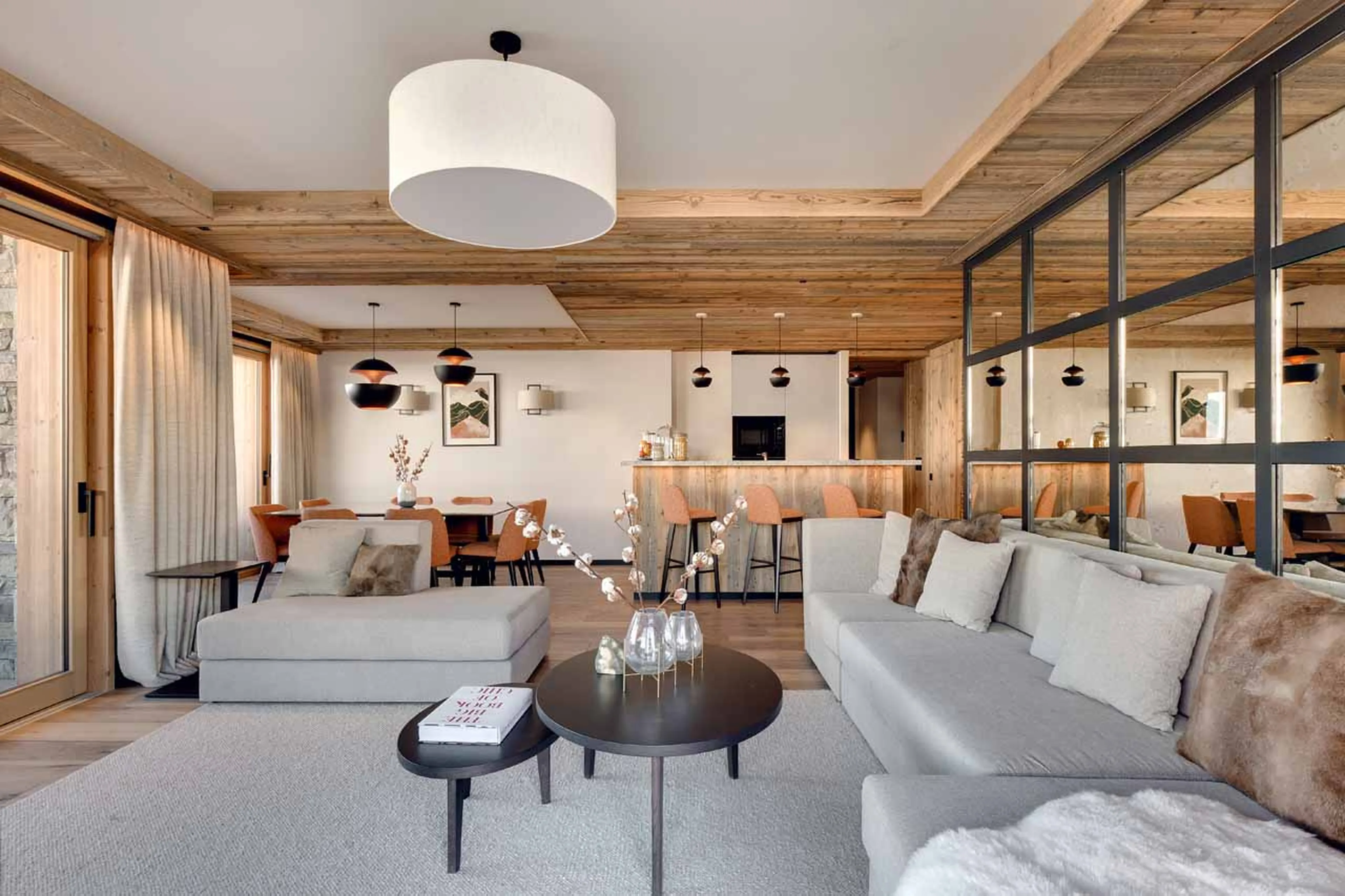 Living area of Apartment Antares Mira 002 in Meribel