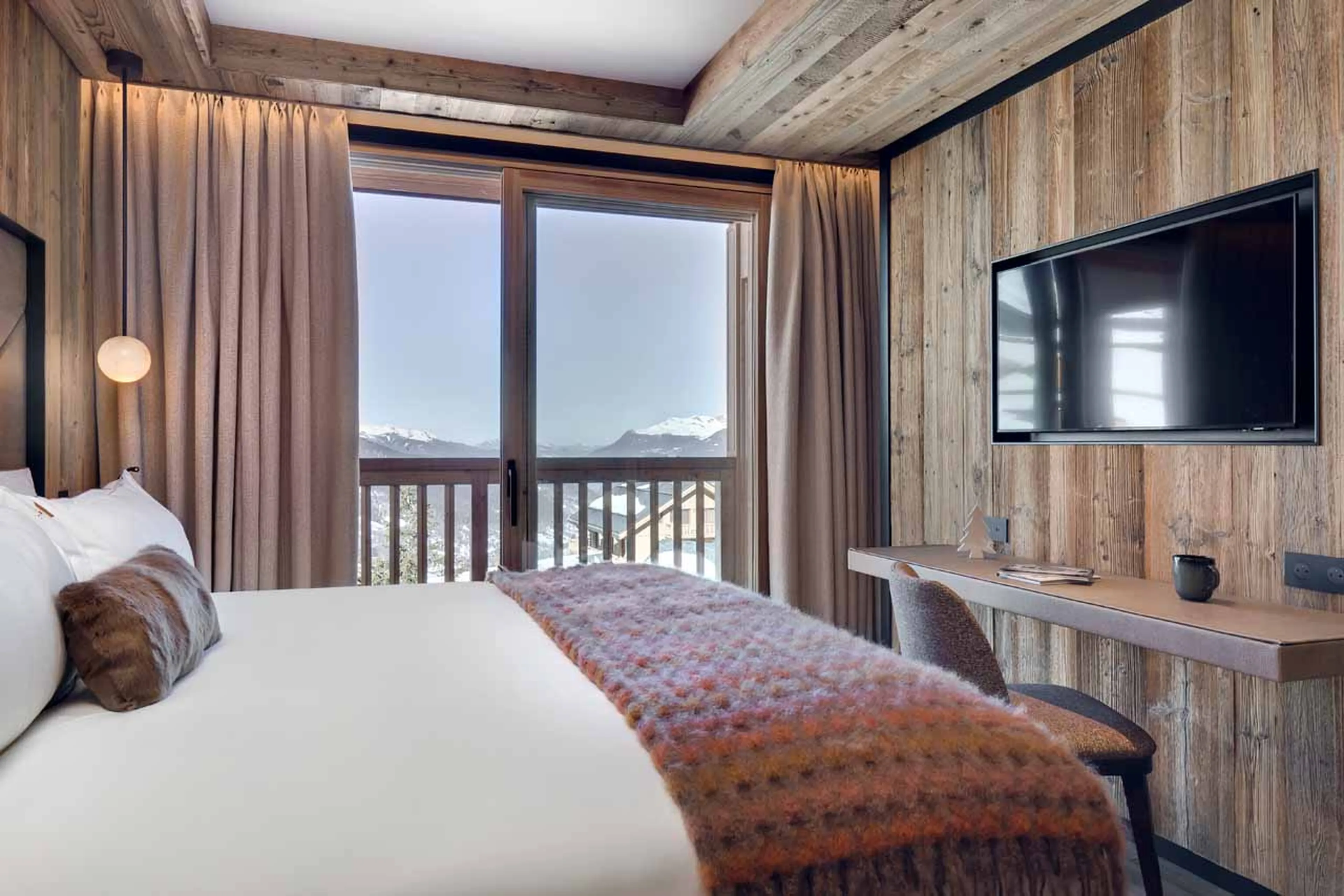 Bedroom one at Apartment Antares Mira 102