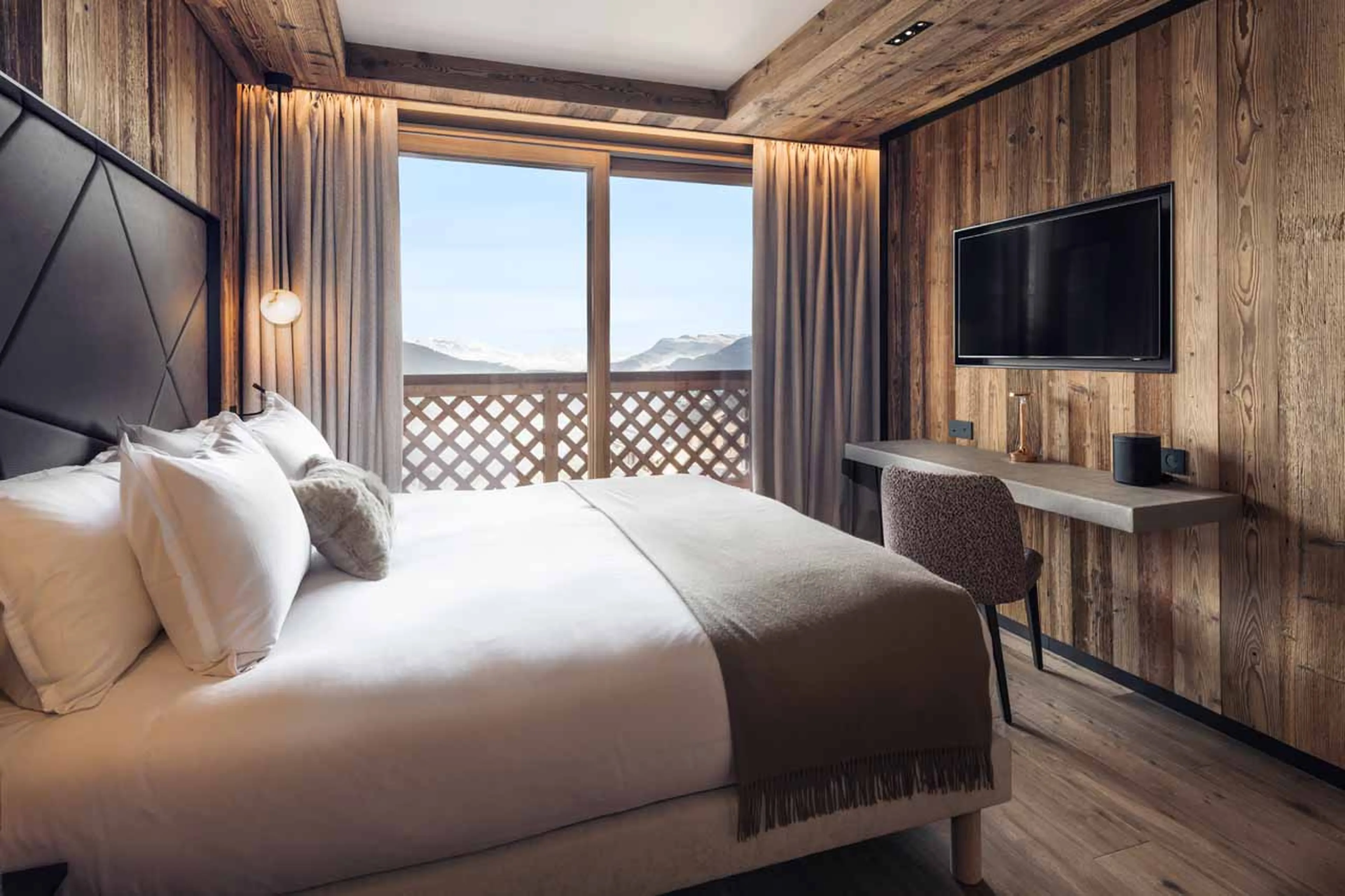 Bedroom 1 at Apartment Antares Mira 202 in Meribel