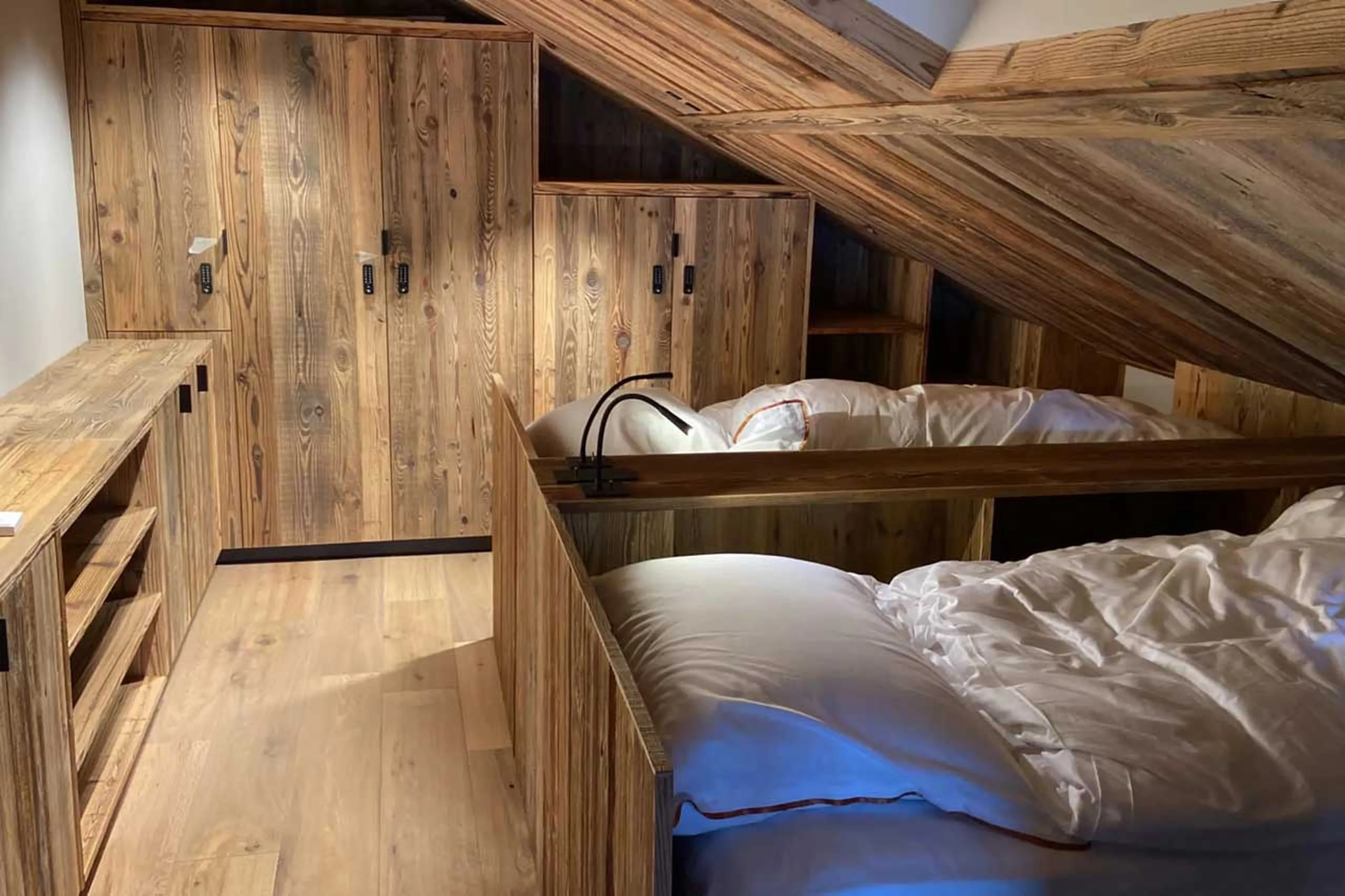 Bedroom 4 at Apartment Antares Mira 202 in Meribel