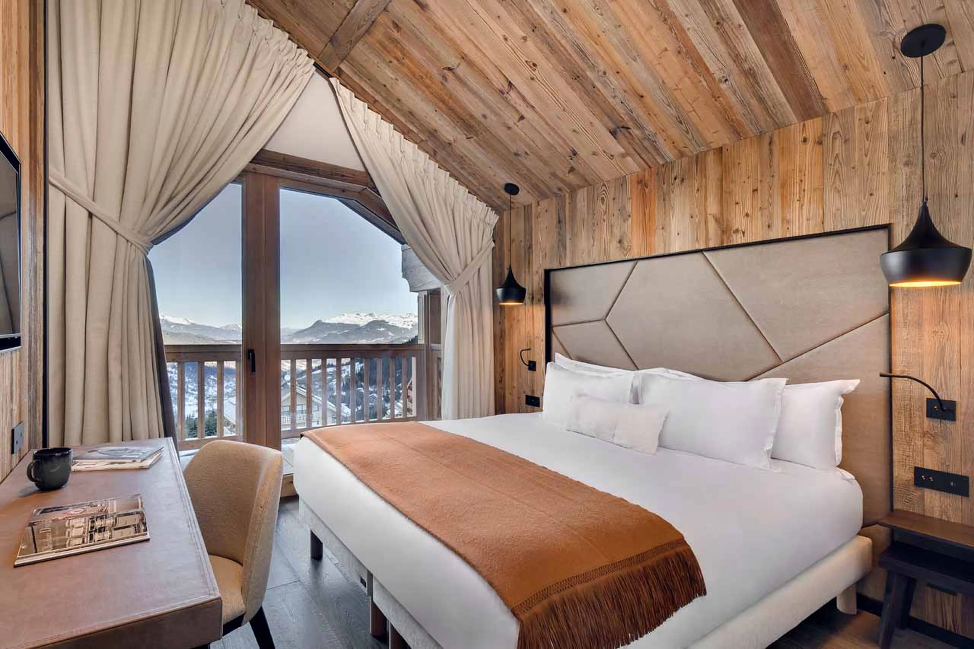 Bedroom two at Apartment Antares Mira 301 in Meribel