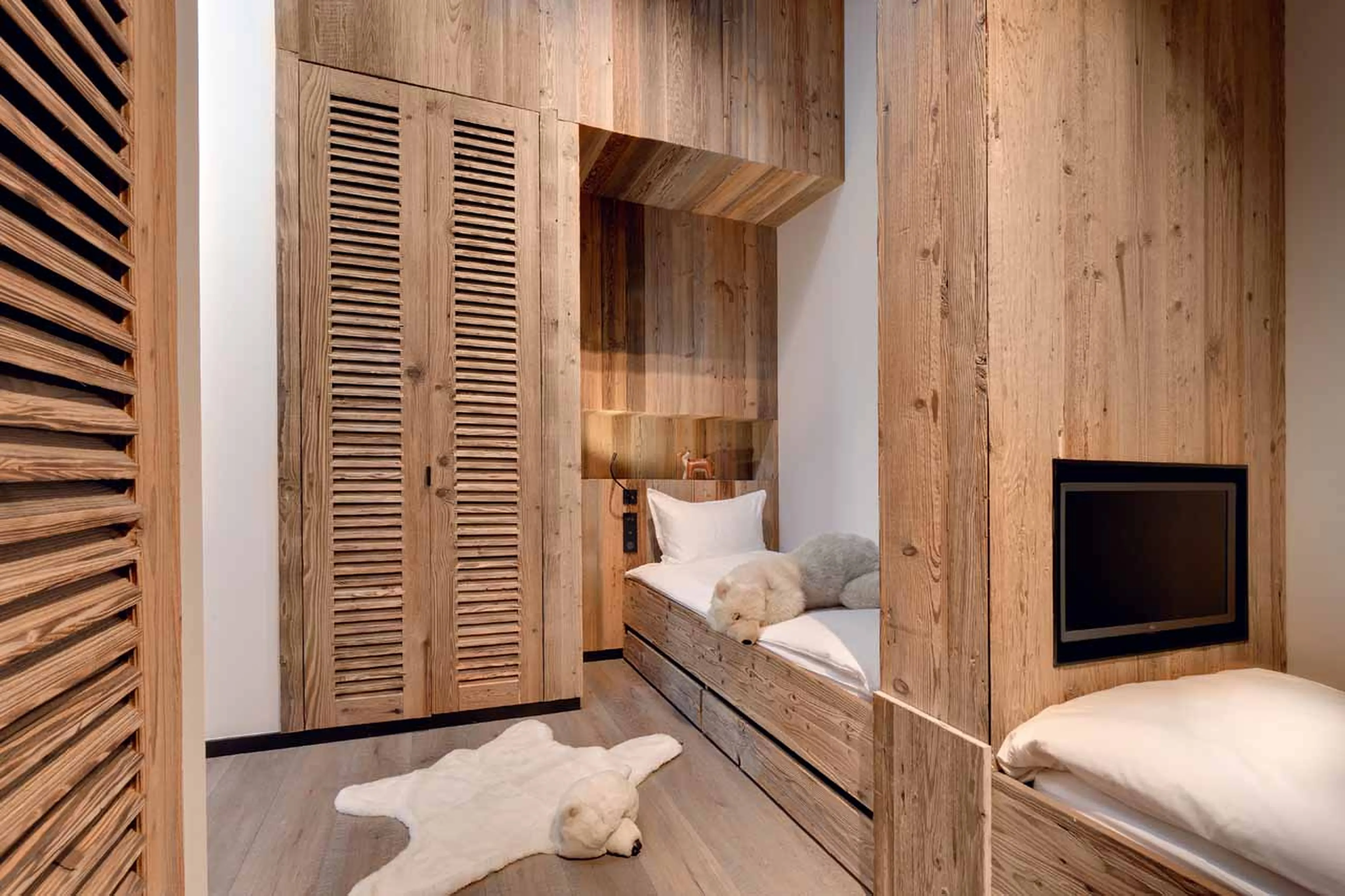 Bunk room at Apartment Antares Mira 301 in Meribel