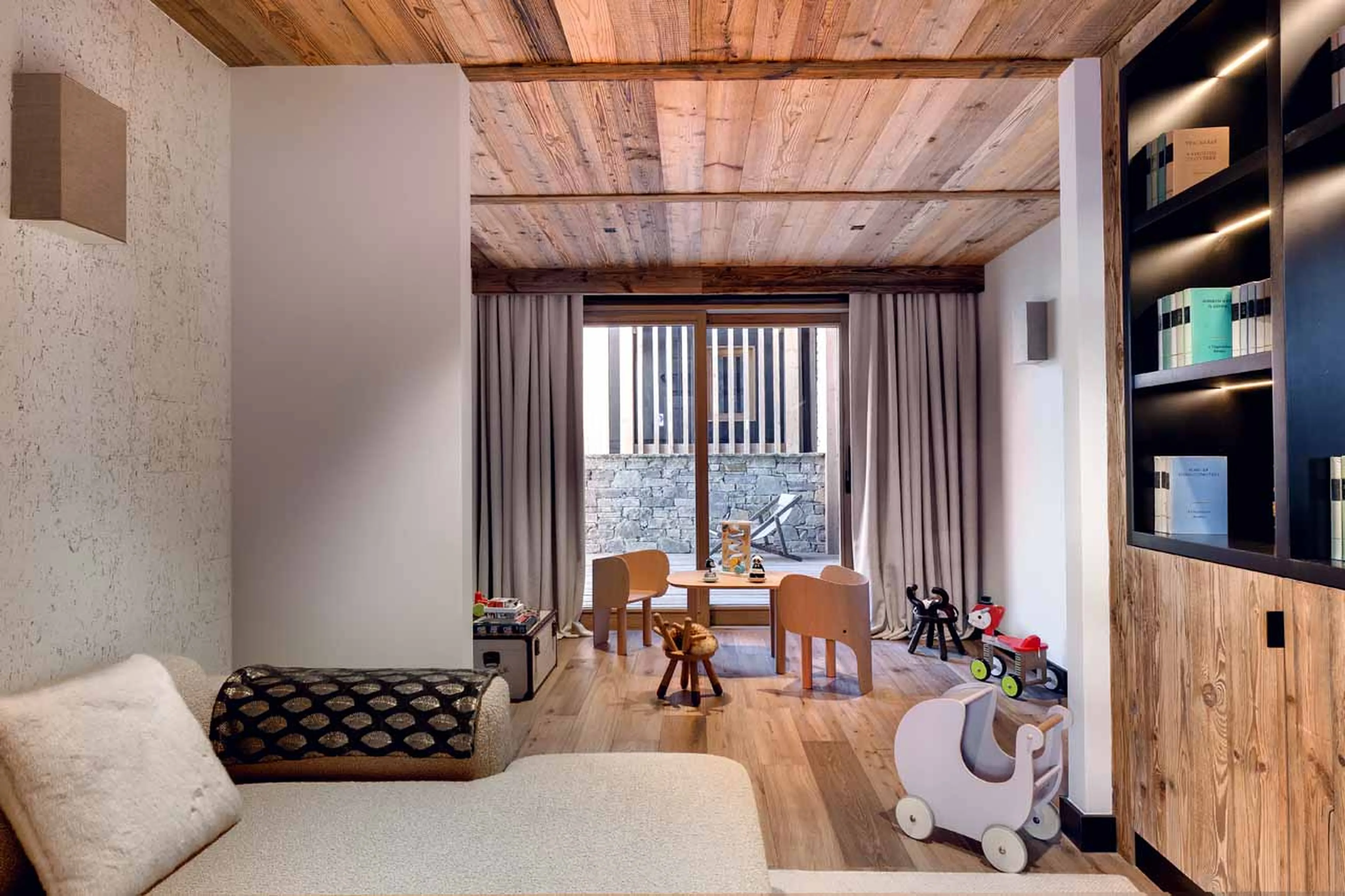 Childrens area at Apartment Antares Naos 204D in Meribel