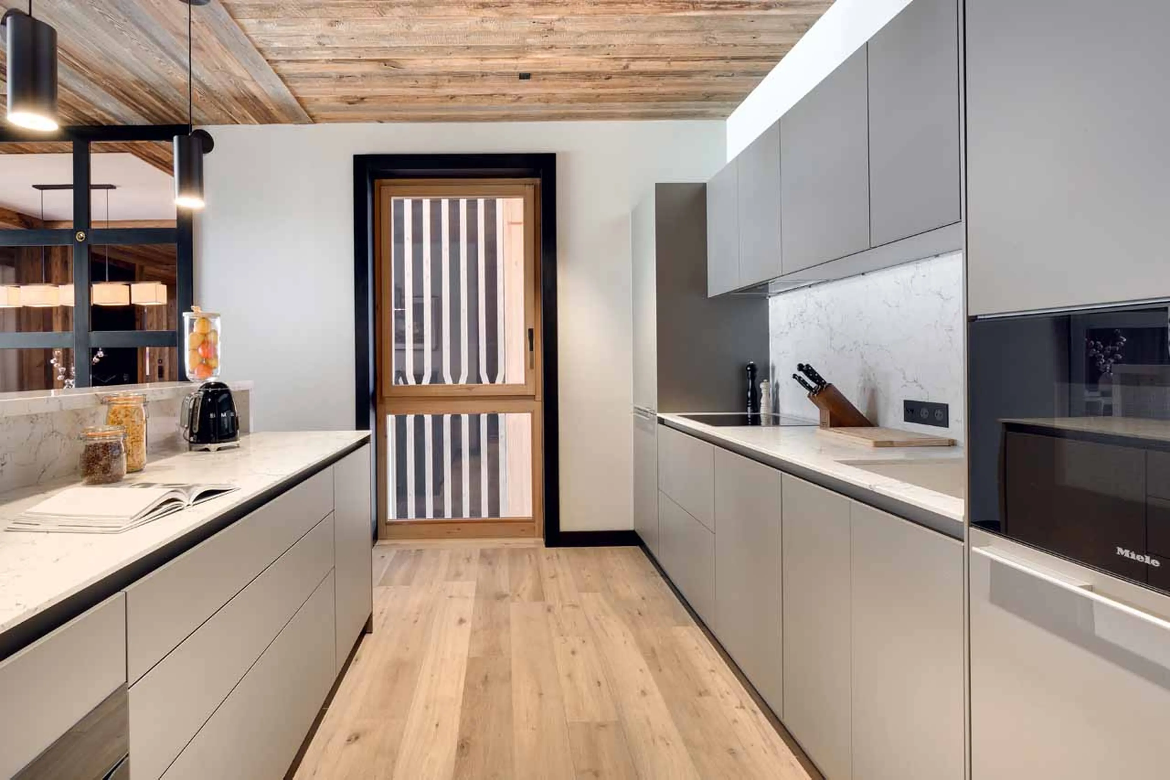 Kitchen at Apartment Antares Naos 204D in Meribel