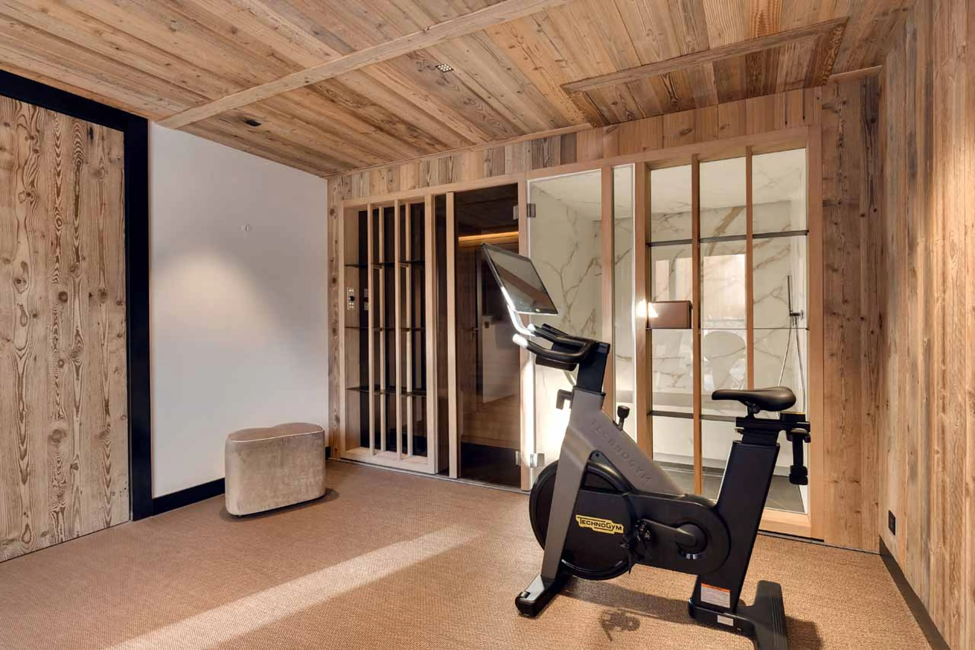 Gym at Apartment Antares Naos 204D in Meribel