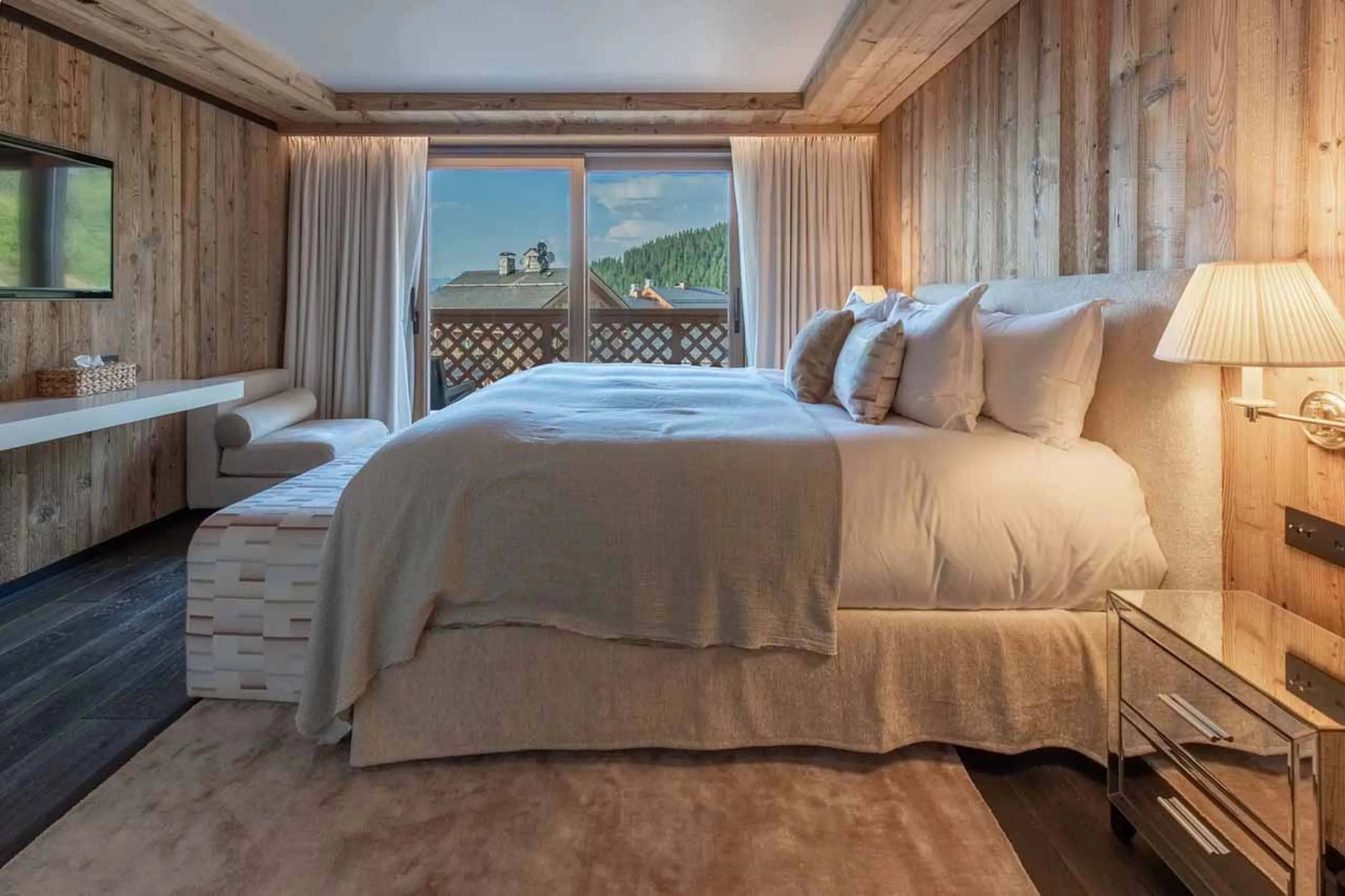 Bedroom 2 at Apartment Antares Sirius 401 in Meribel