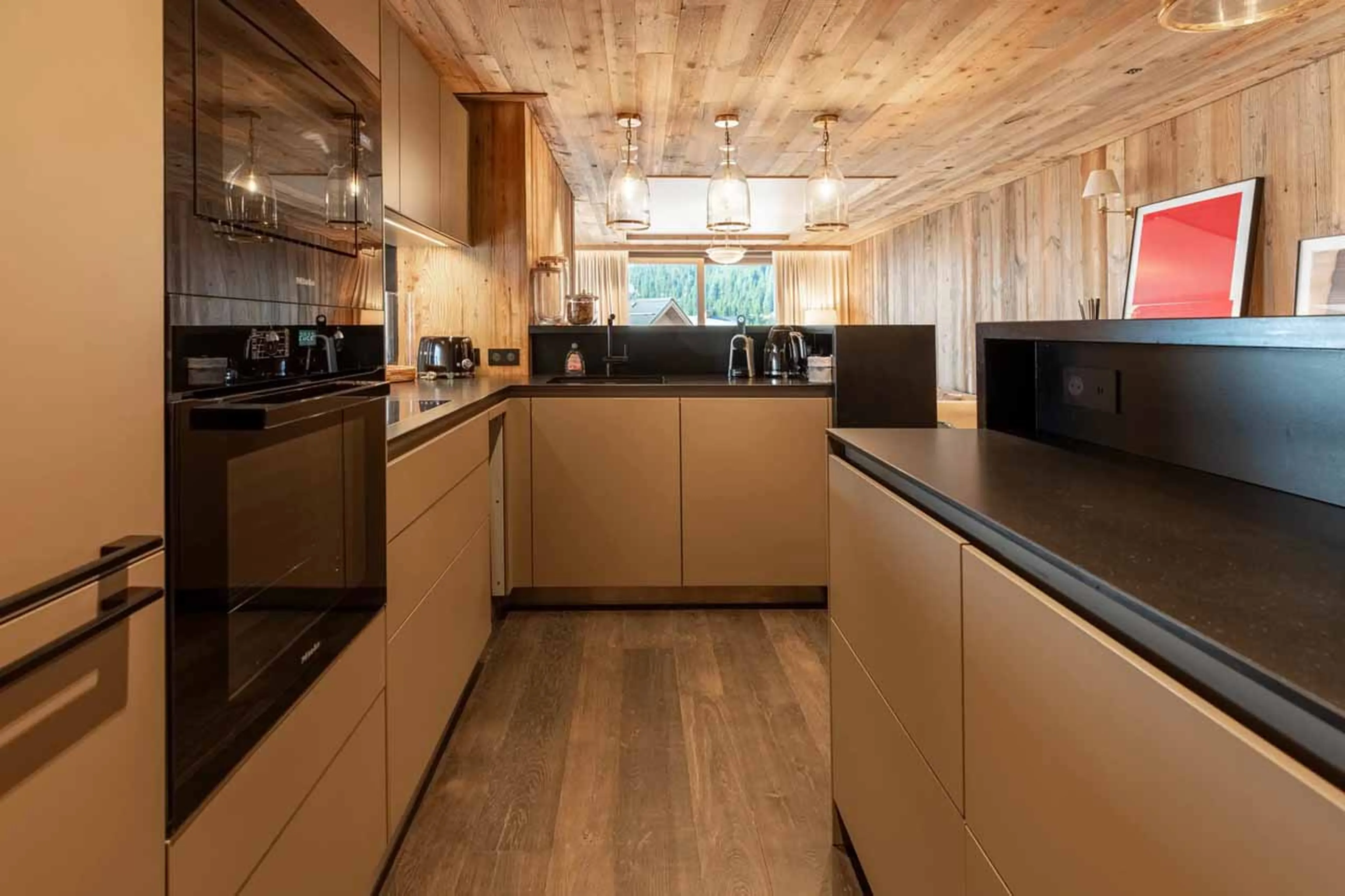 Kitchen at Apartment Antares Sirius 401 in Meribel