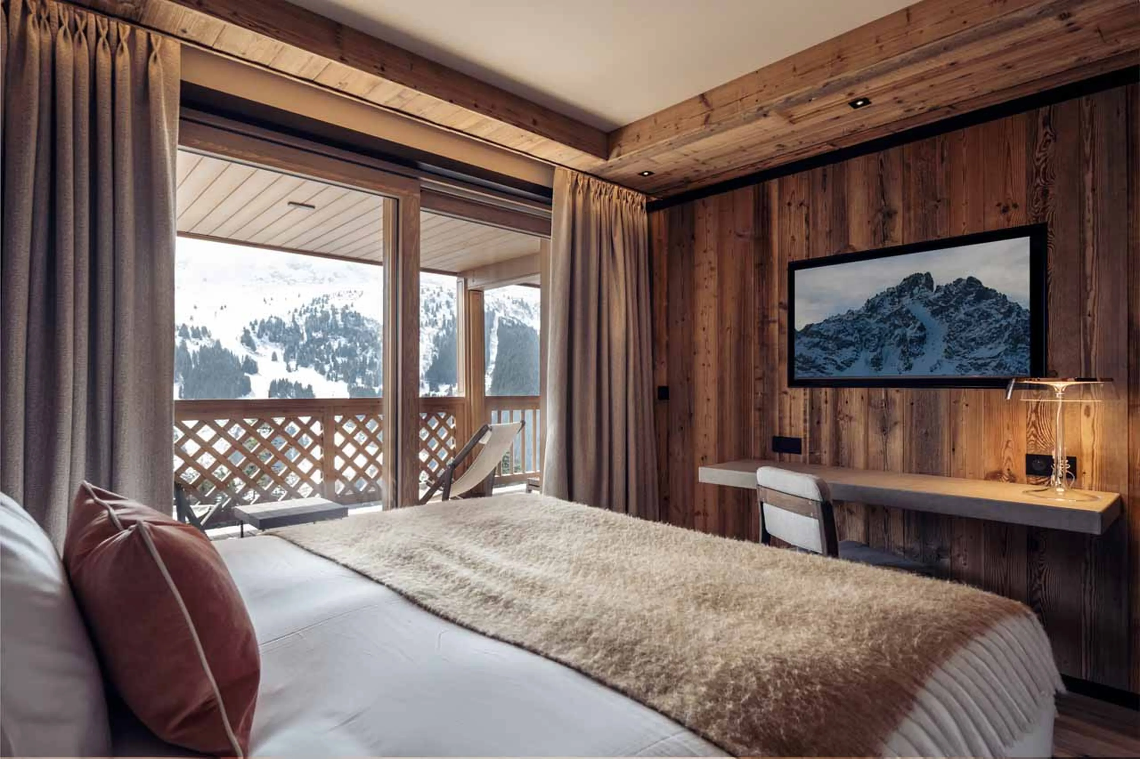 Bedroom 1 at Apartment Antares Sirius 402 in Meribel