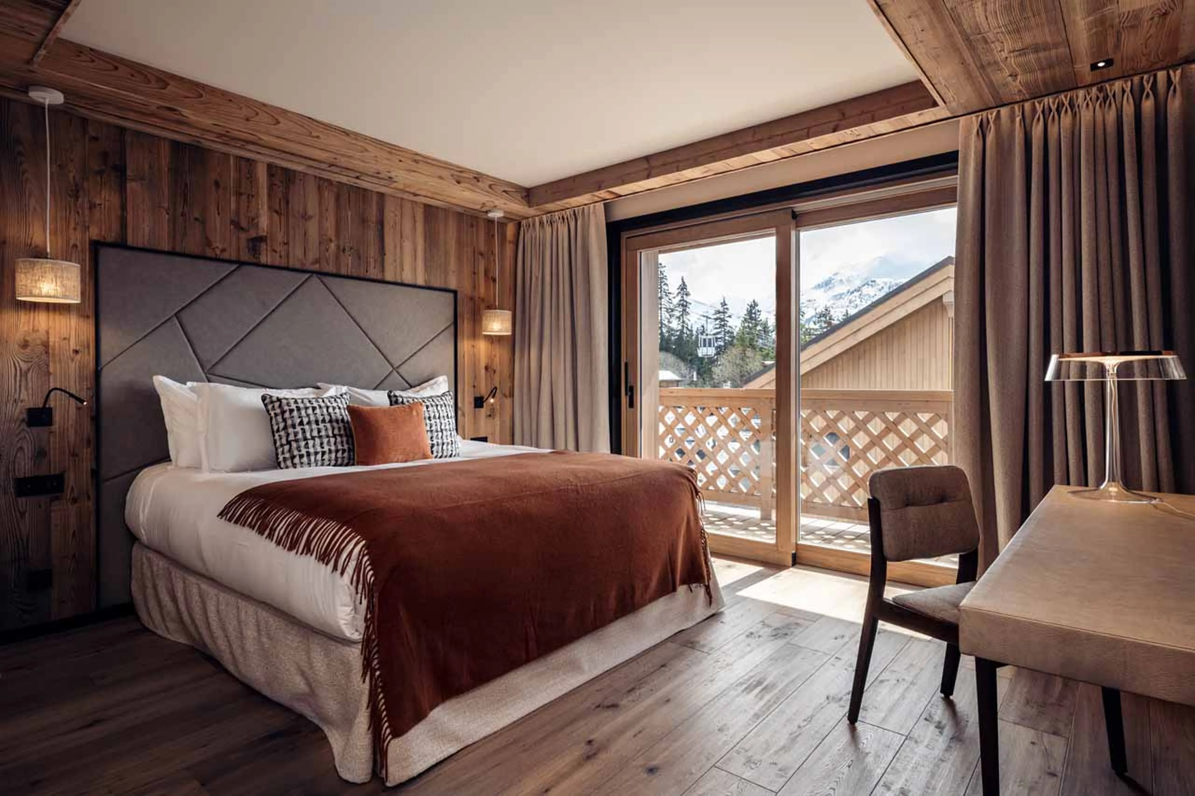 Bedroom 2 at Apartment Antares Sirius 402 in Meribel