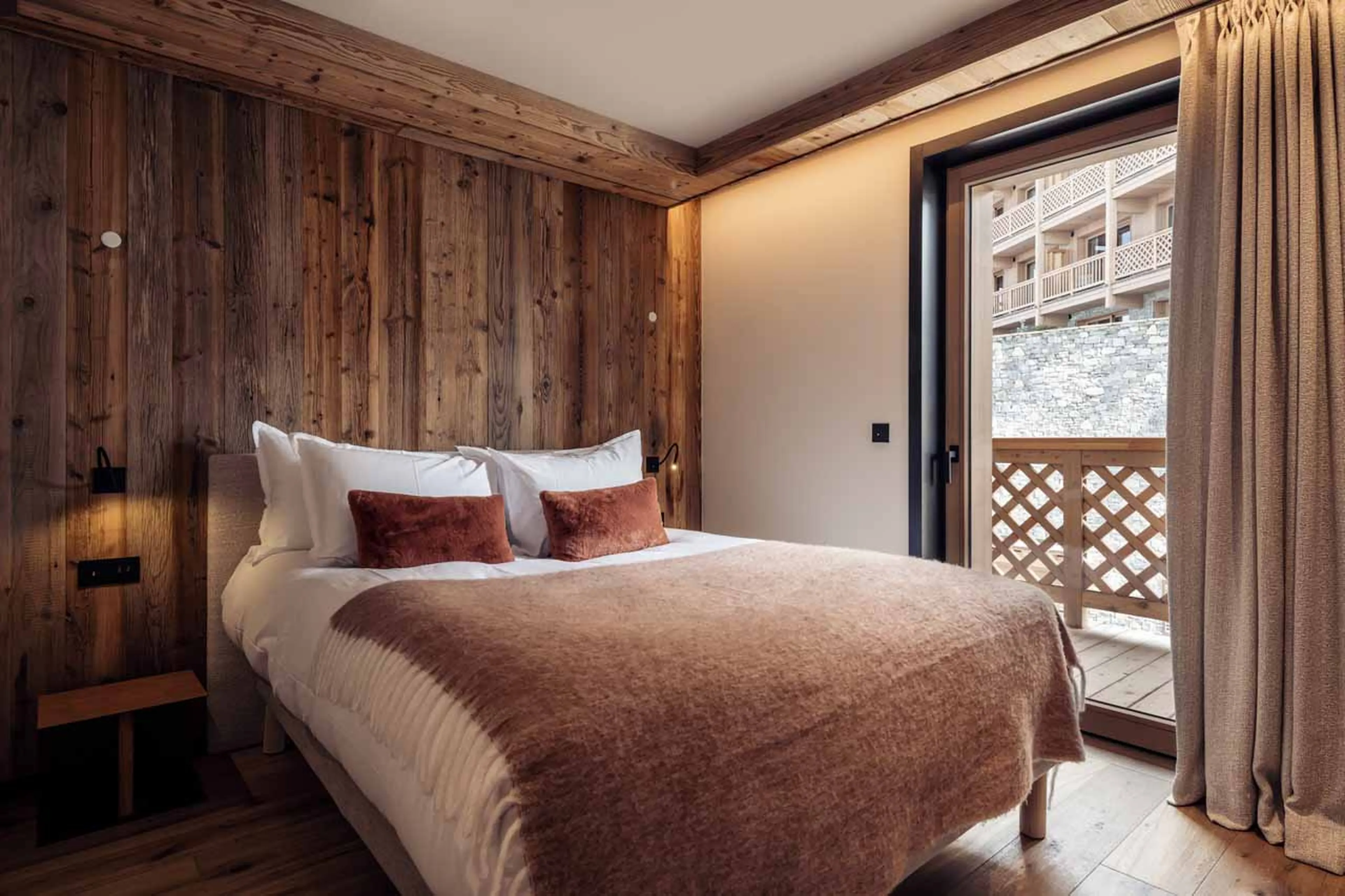 Bedroom 3 at Apartment Antares Sirius 402 in Meribel
