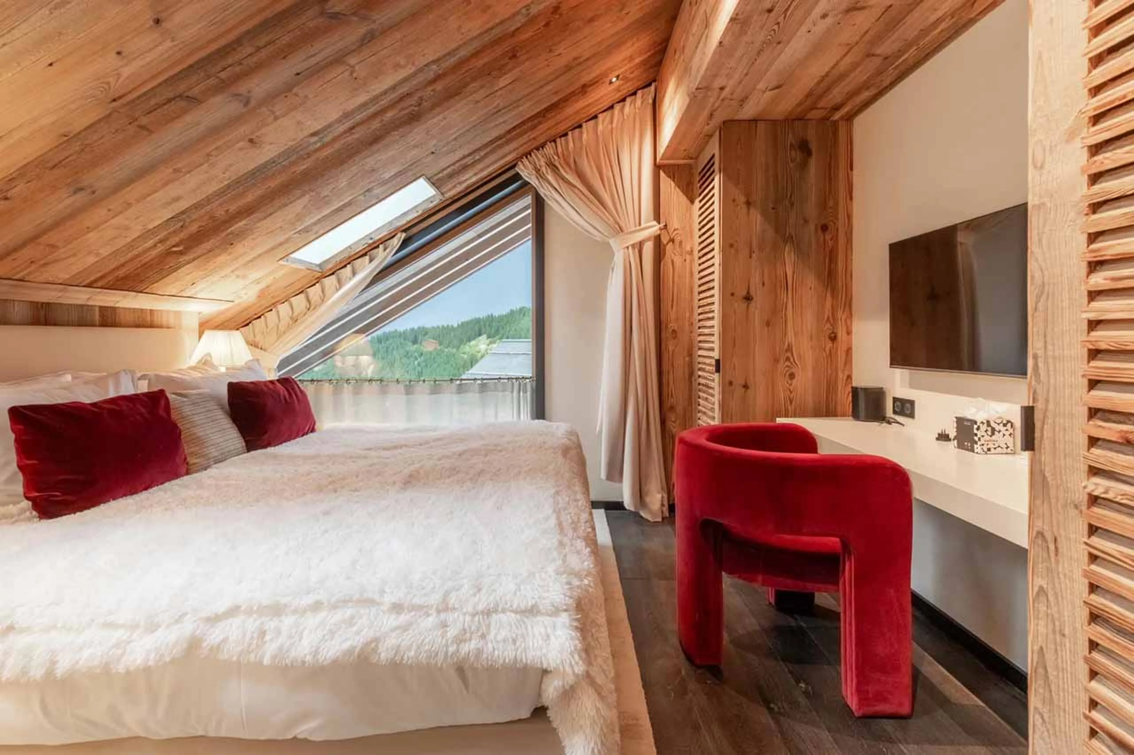 Bedroom 2 at Apartment Antares Sirius 501 in Meribel