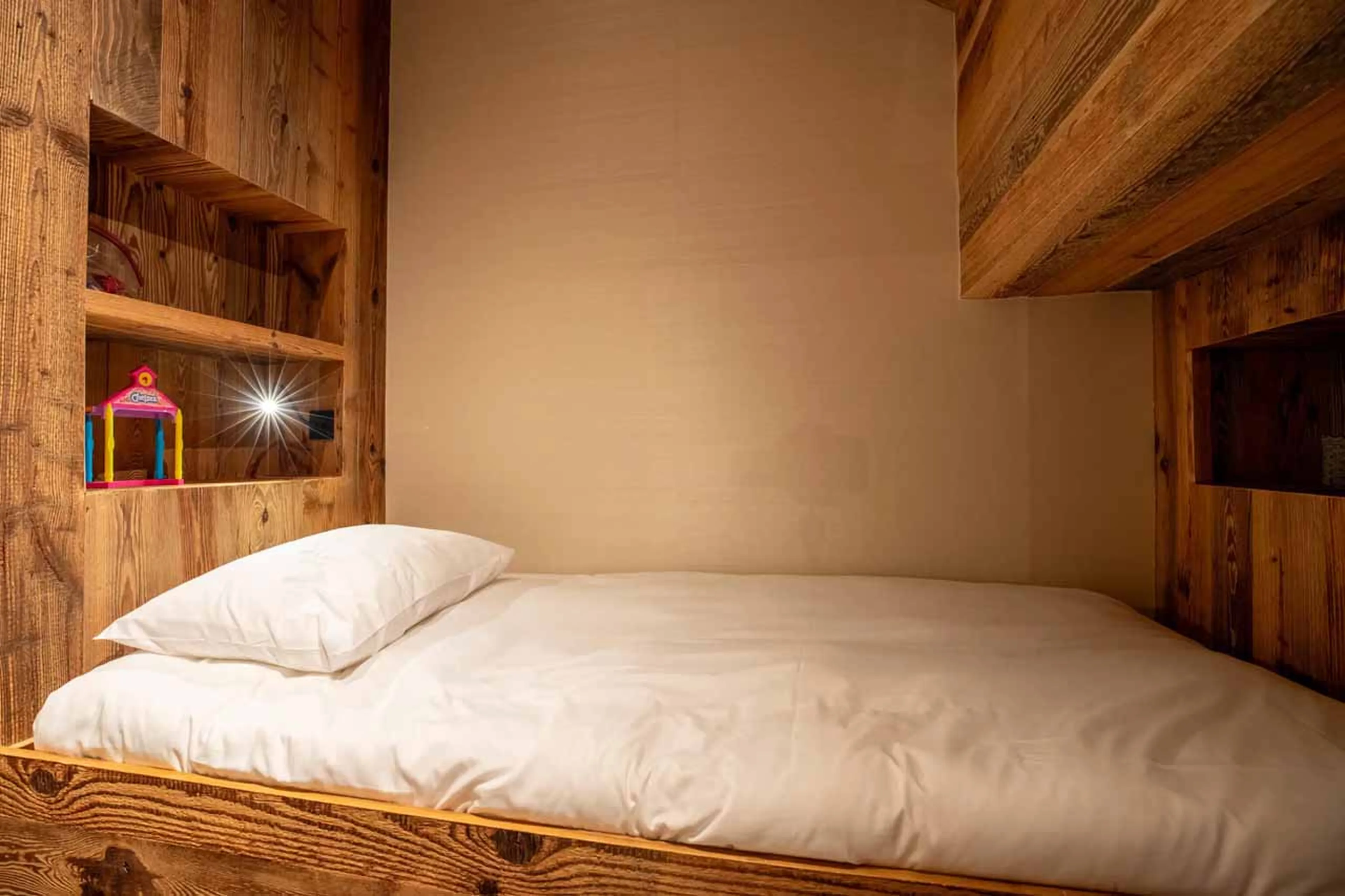 Bedroom 3 cabin at Apartment Antares Sirius 501 in Meribel