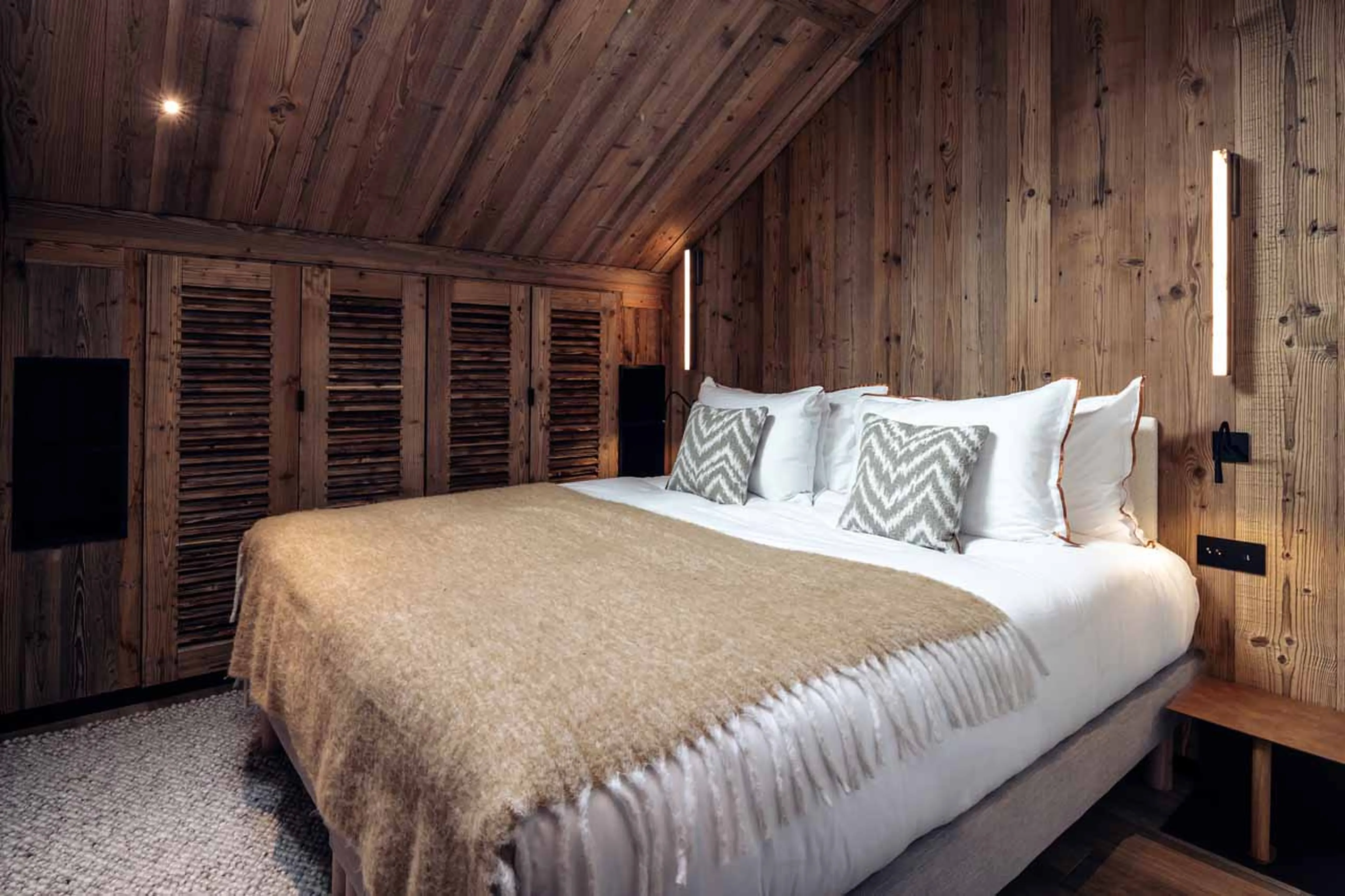 Bedroom 3 at Apartment Antares Sirius 502 in Meribel