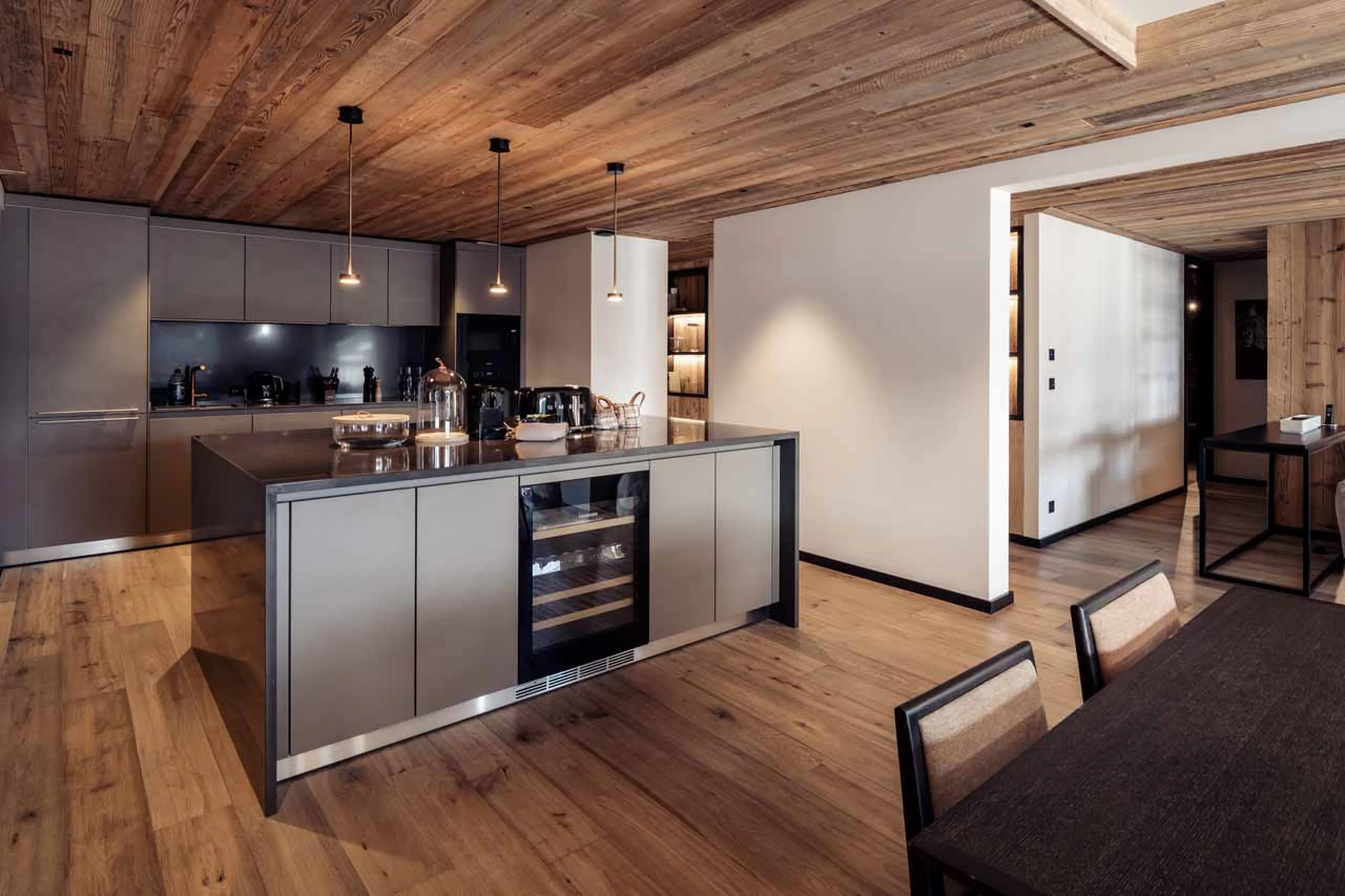 Kitchen at Apartment Antares Sirius 502 in Meribel