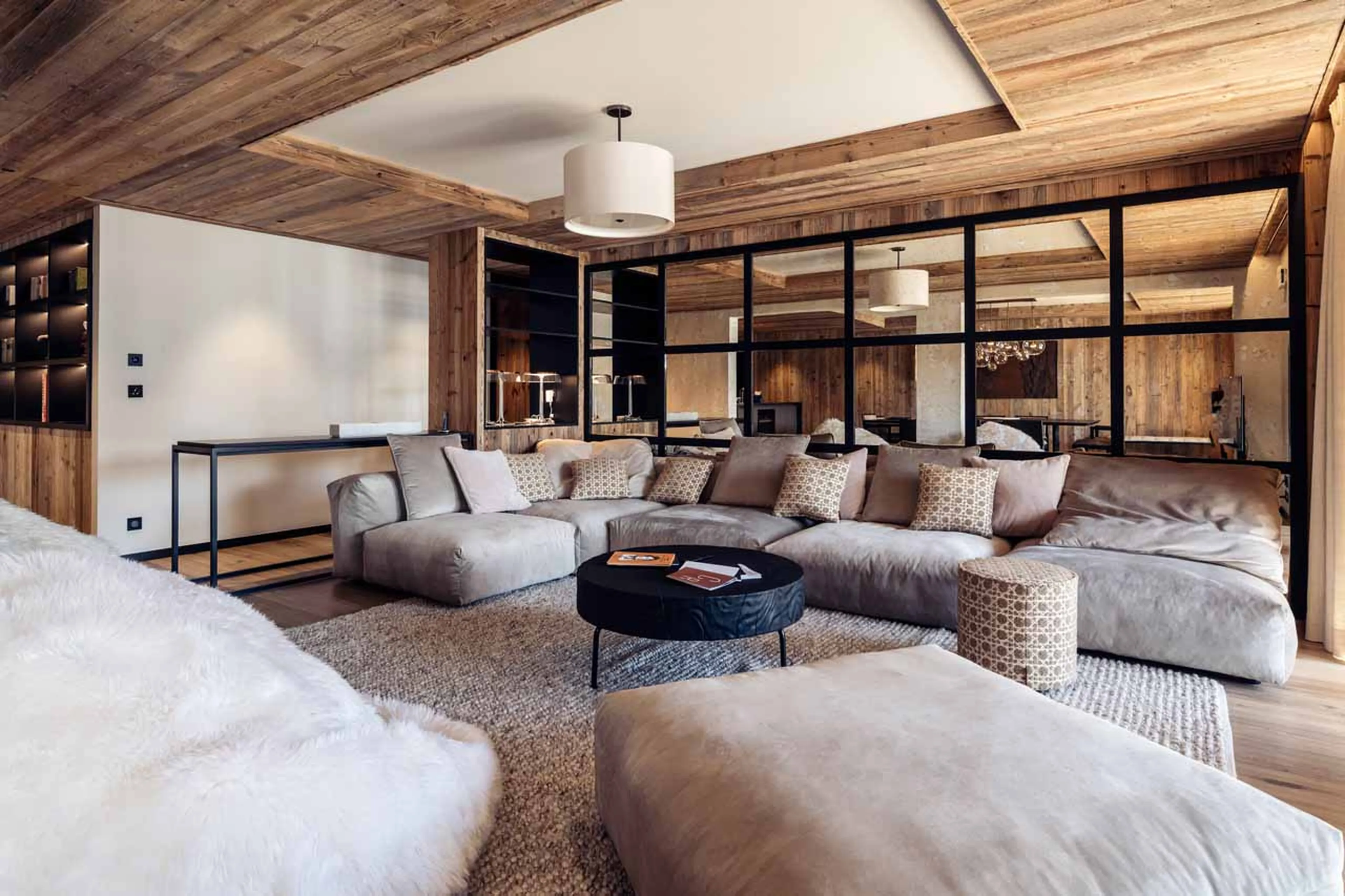 Living area at Apartment Antares Sirius 502 in Meribel
