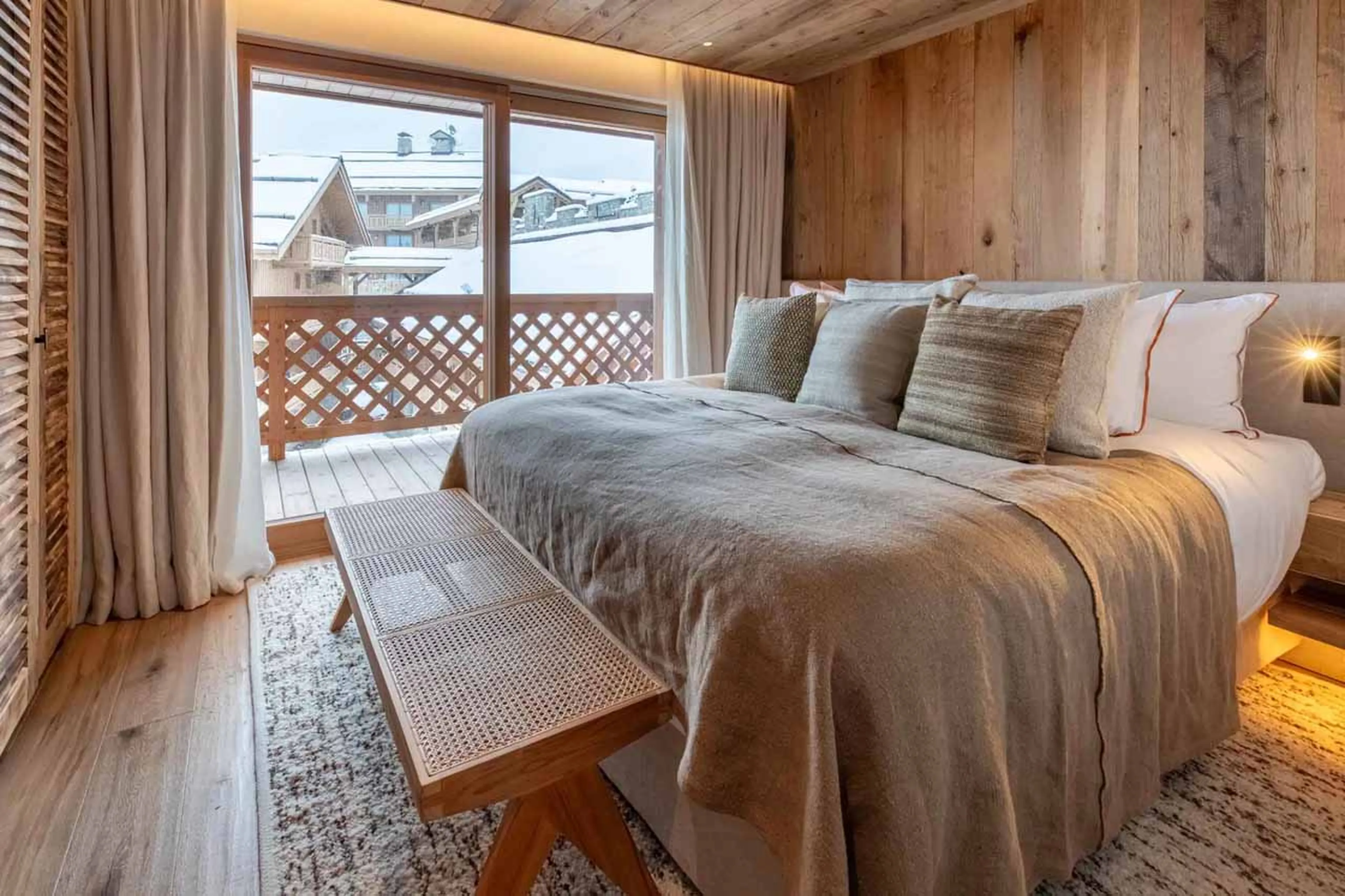 Bedroom 4 at Apartment Antares Ursa 501 in Meribel