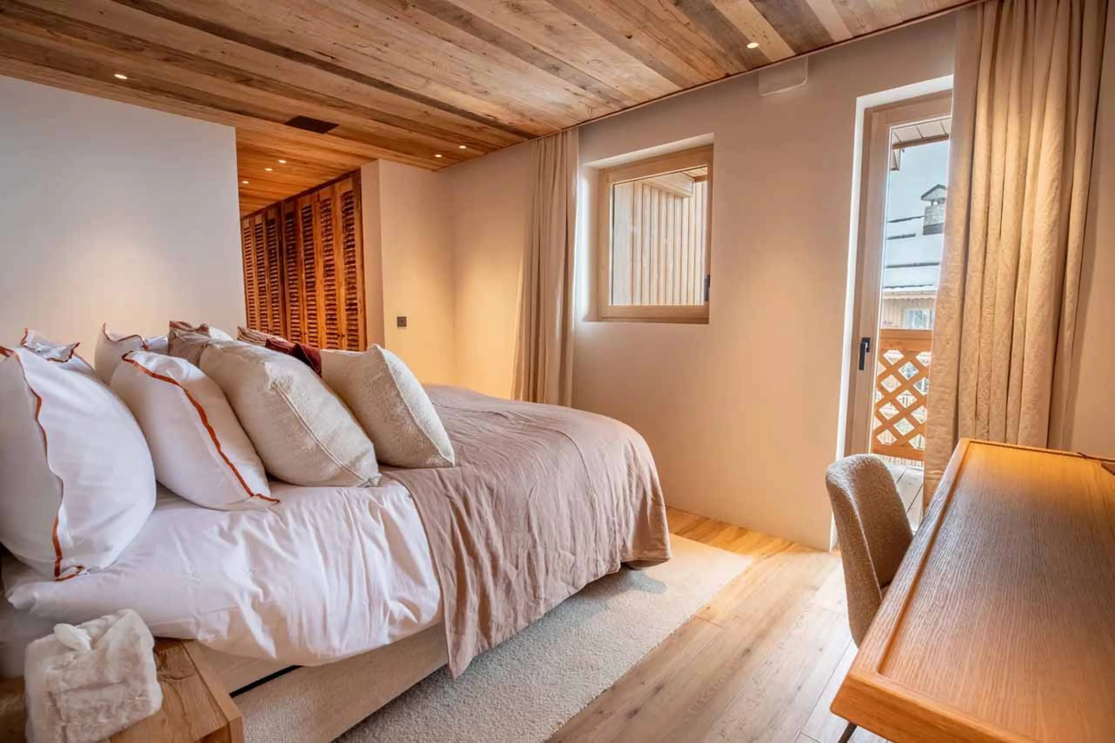 Bedroom 5 at Apartment Antares Ursa 501 in Meribel