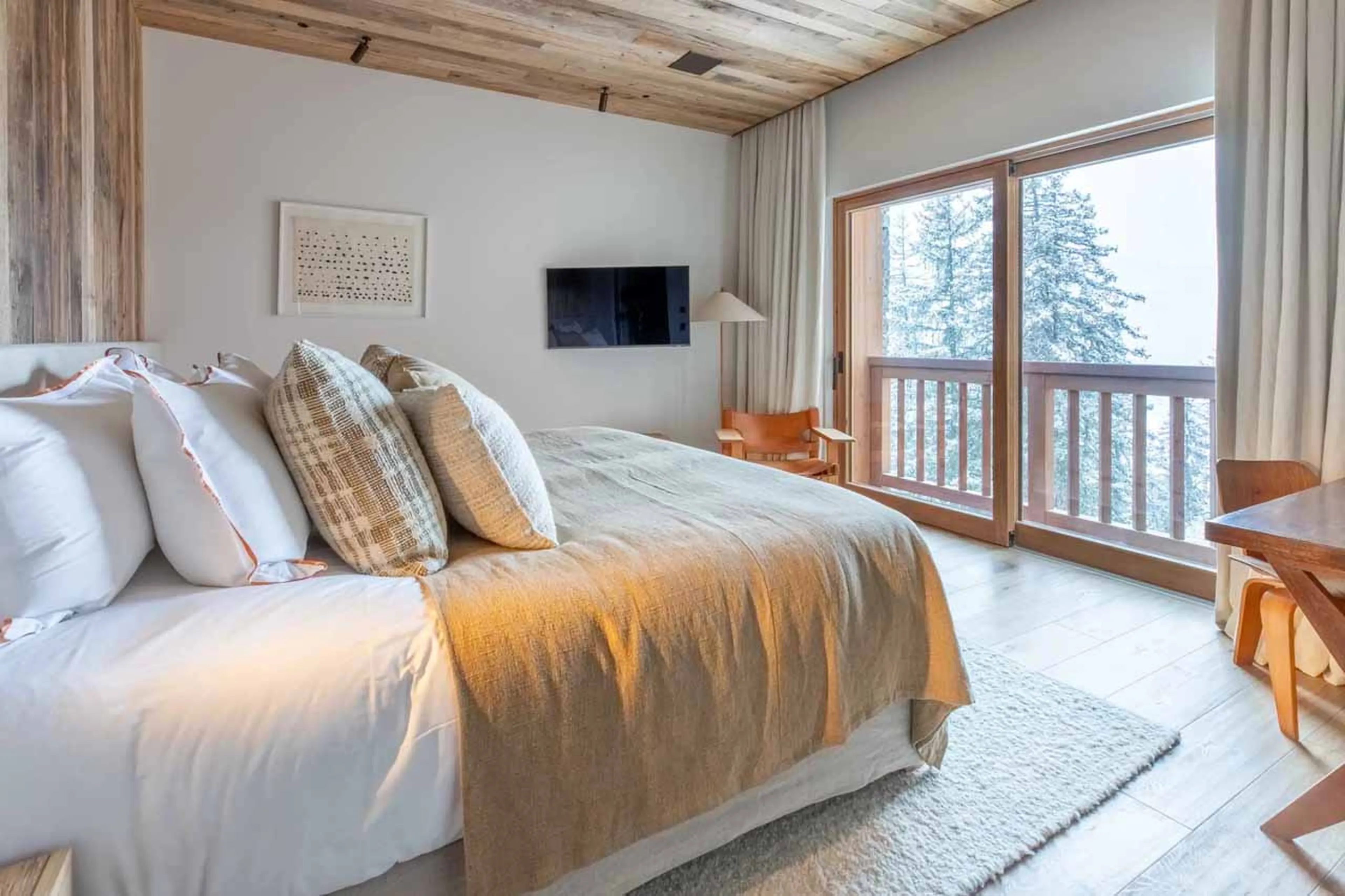 Bedroom 6 at Apartment Antares Ursa 501 in Meribel