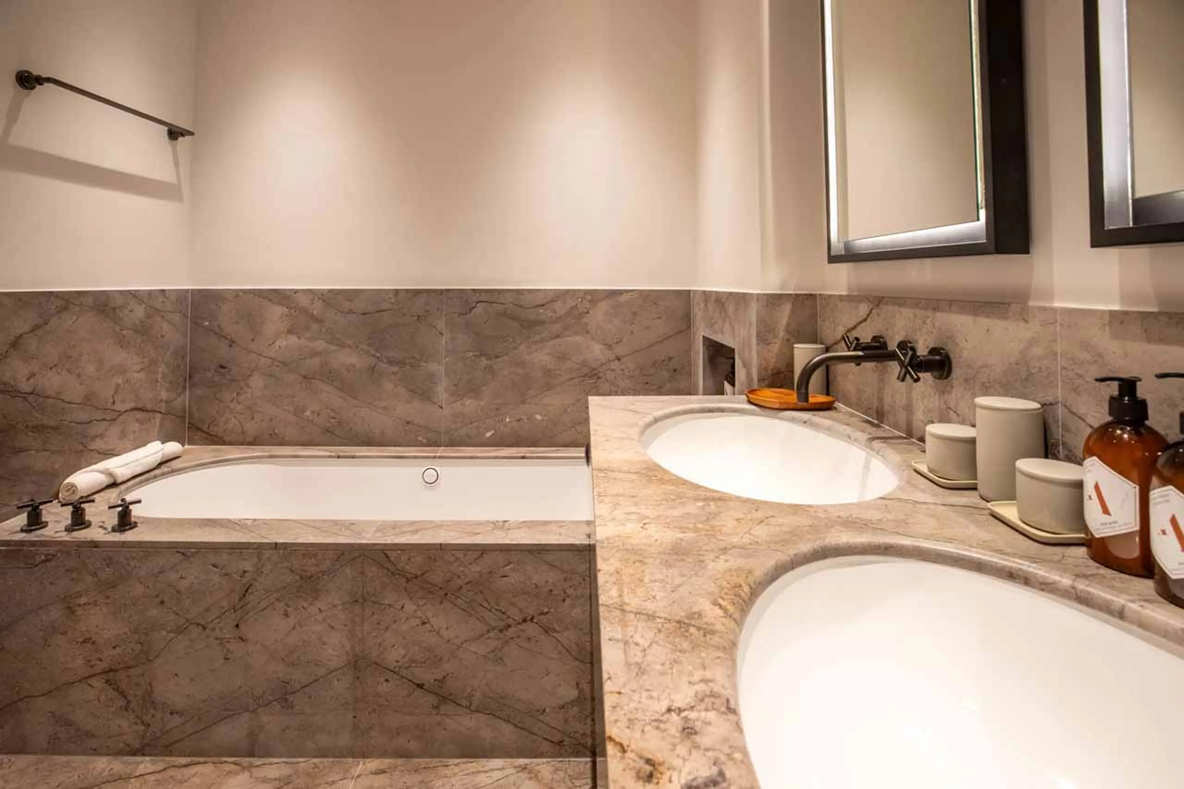 Bedroom 6 en-suite at Apartment Antares Ursa 501 in Meribel