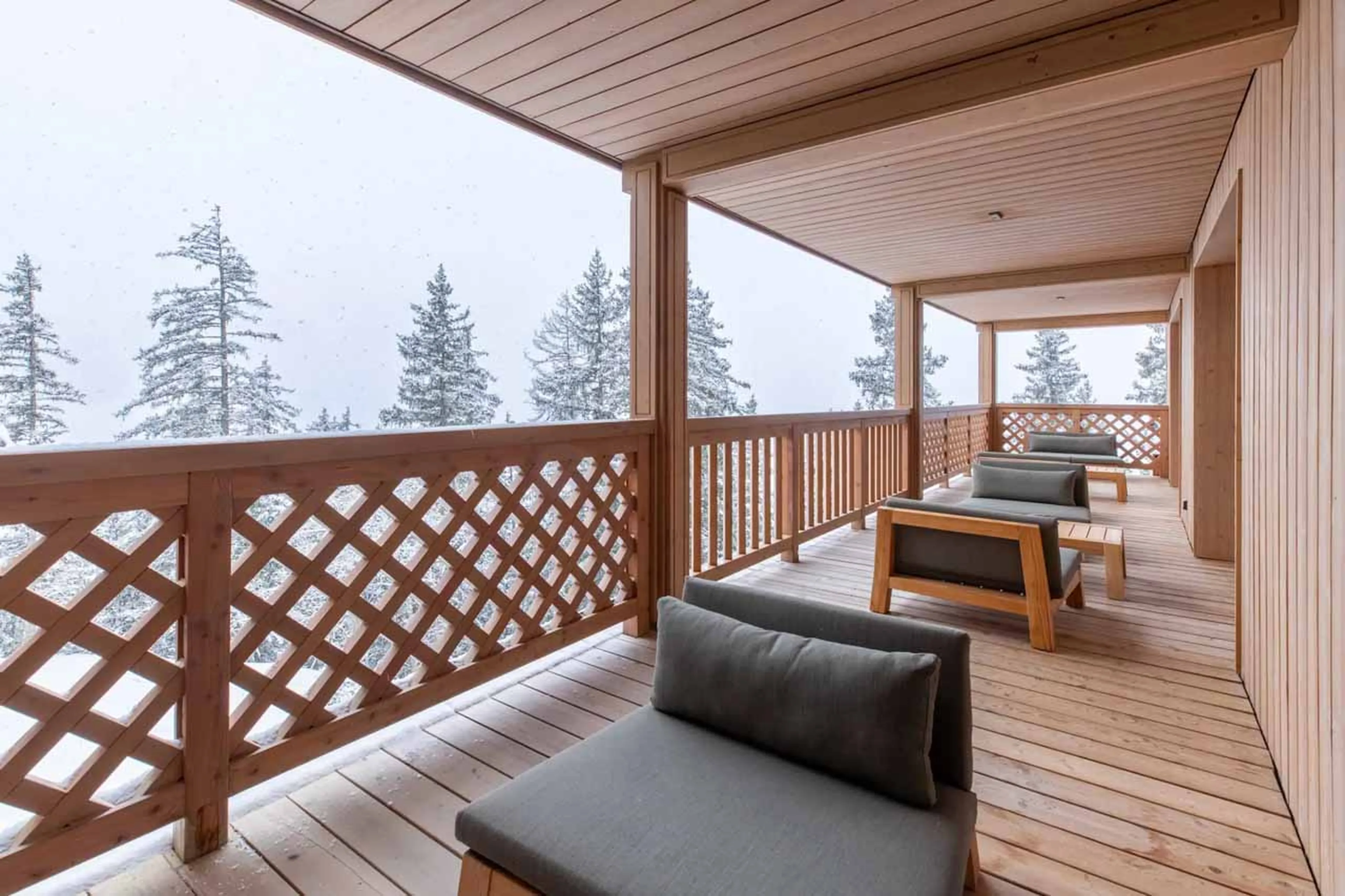 Balcony at Apartment Antares Ursa 501 in Meribel