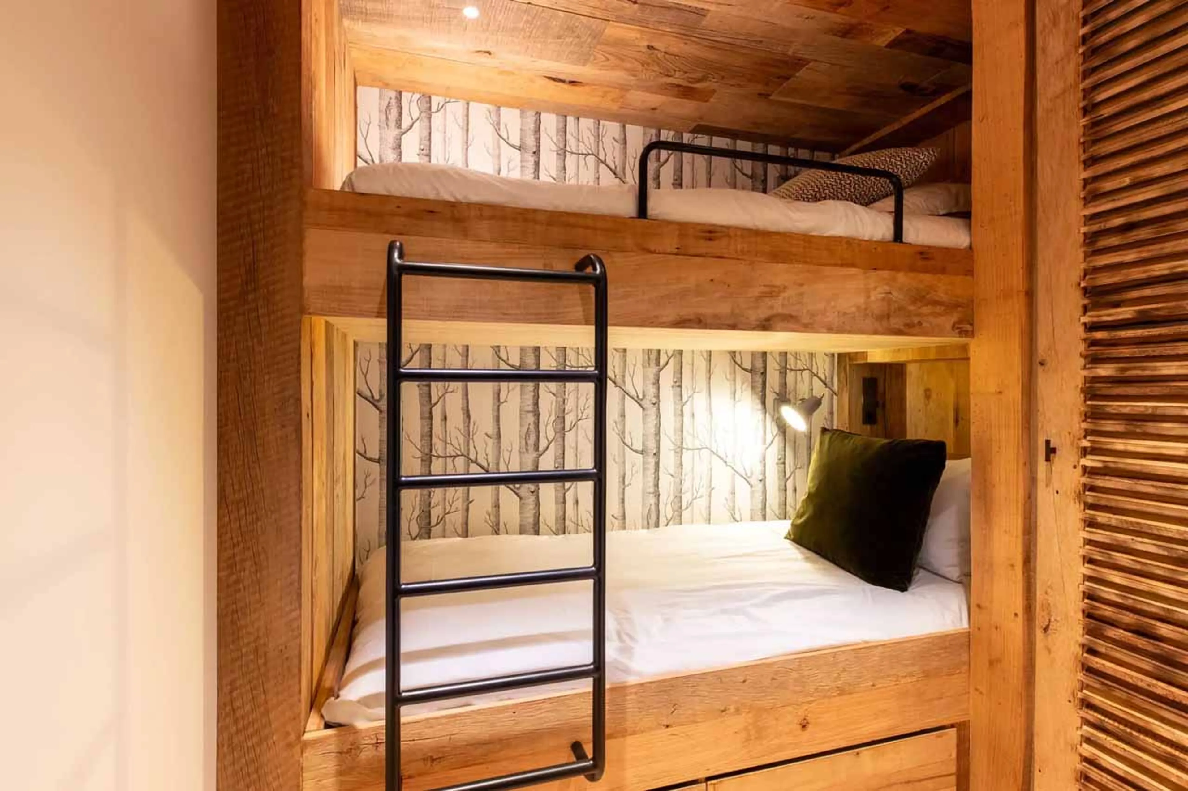 Bedroom 3 bunkbeds at Apartment Antares Ursa 501 in Meribel