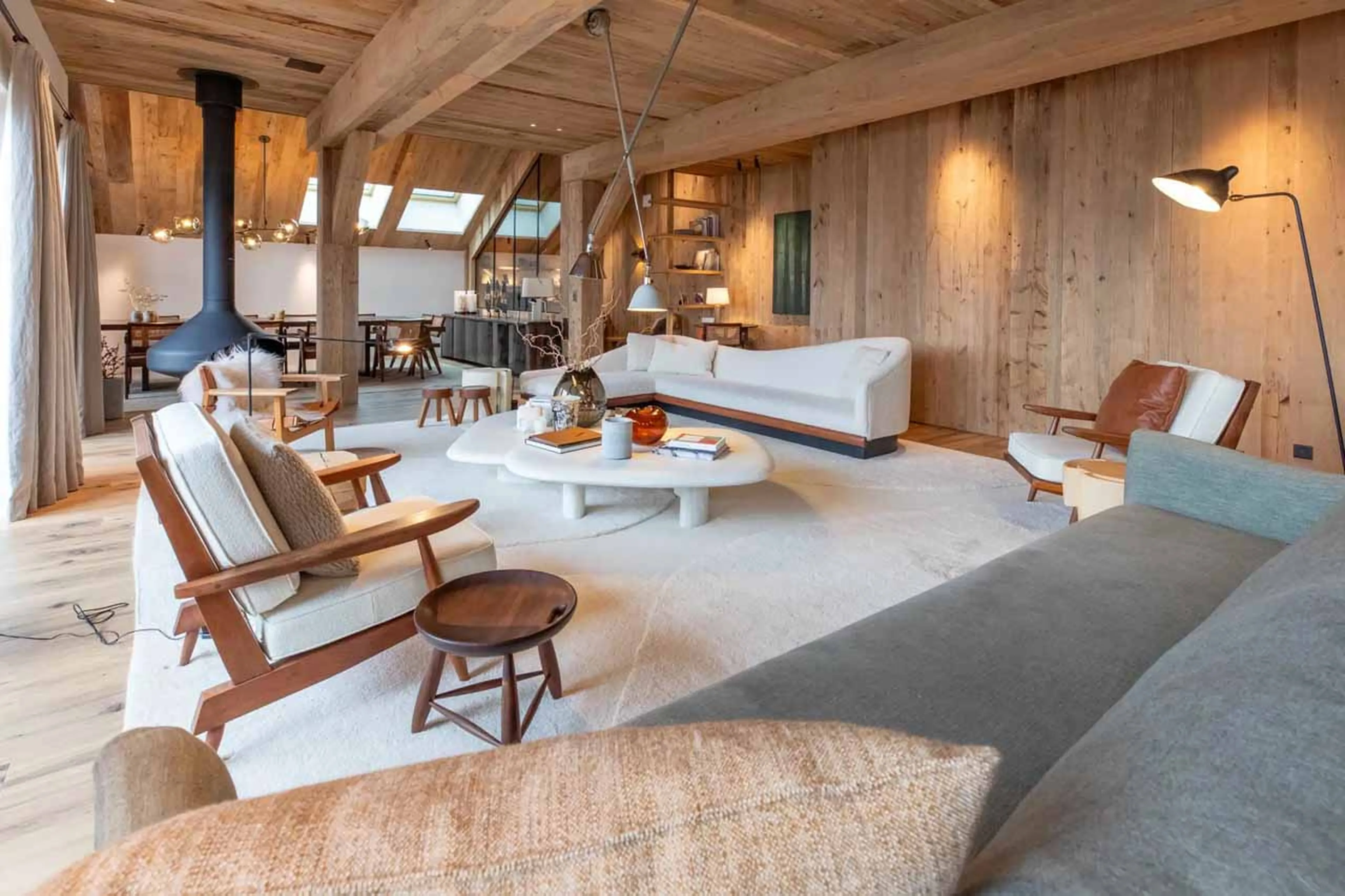 Living area at Apartment Antares Ursa 501 in Meribel