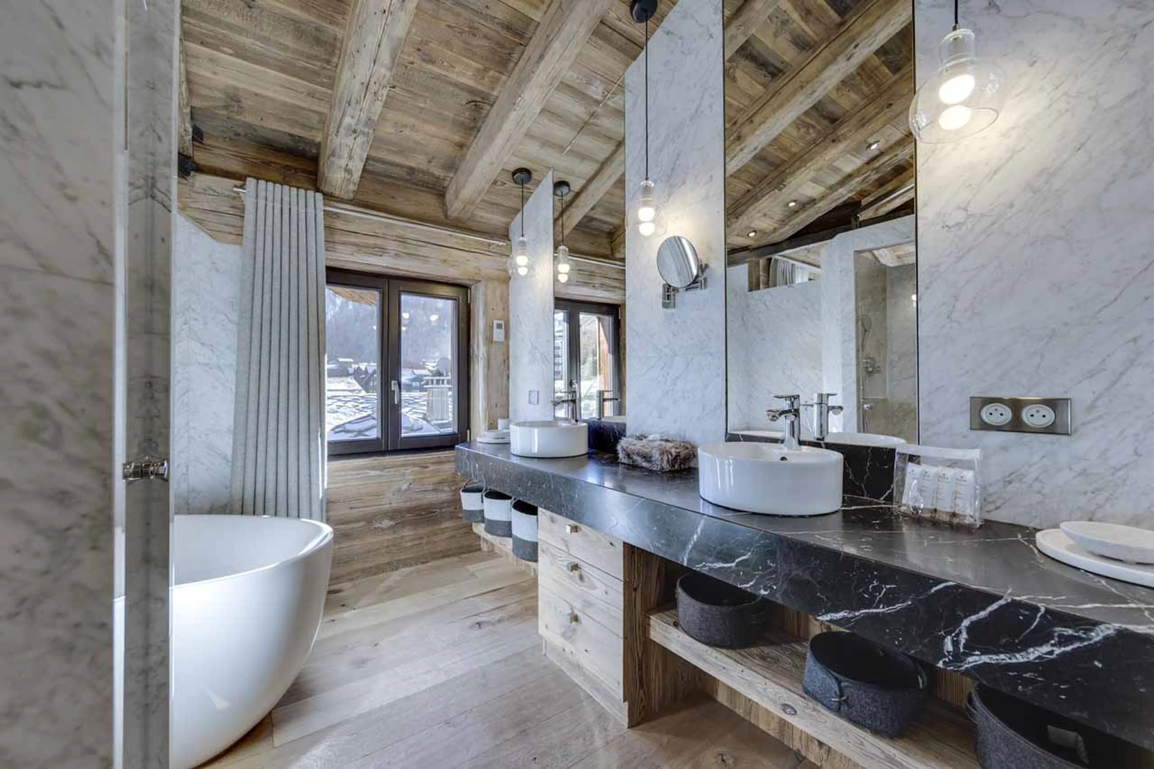 Bathroom three at Chalet Artemis in Val d'Isere