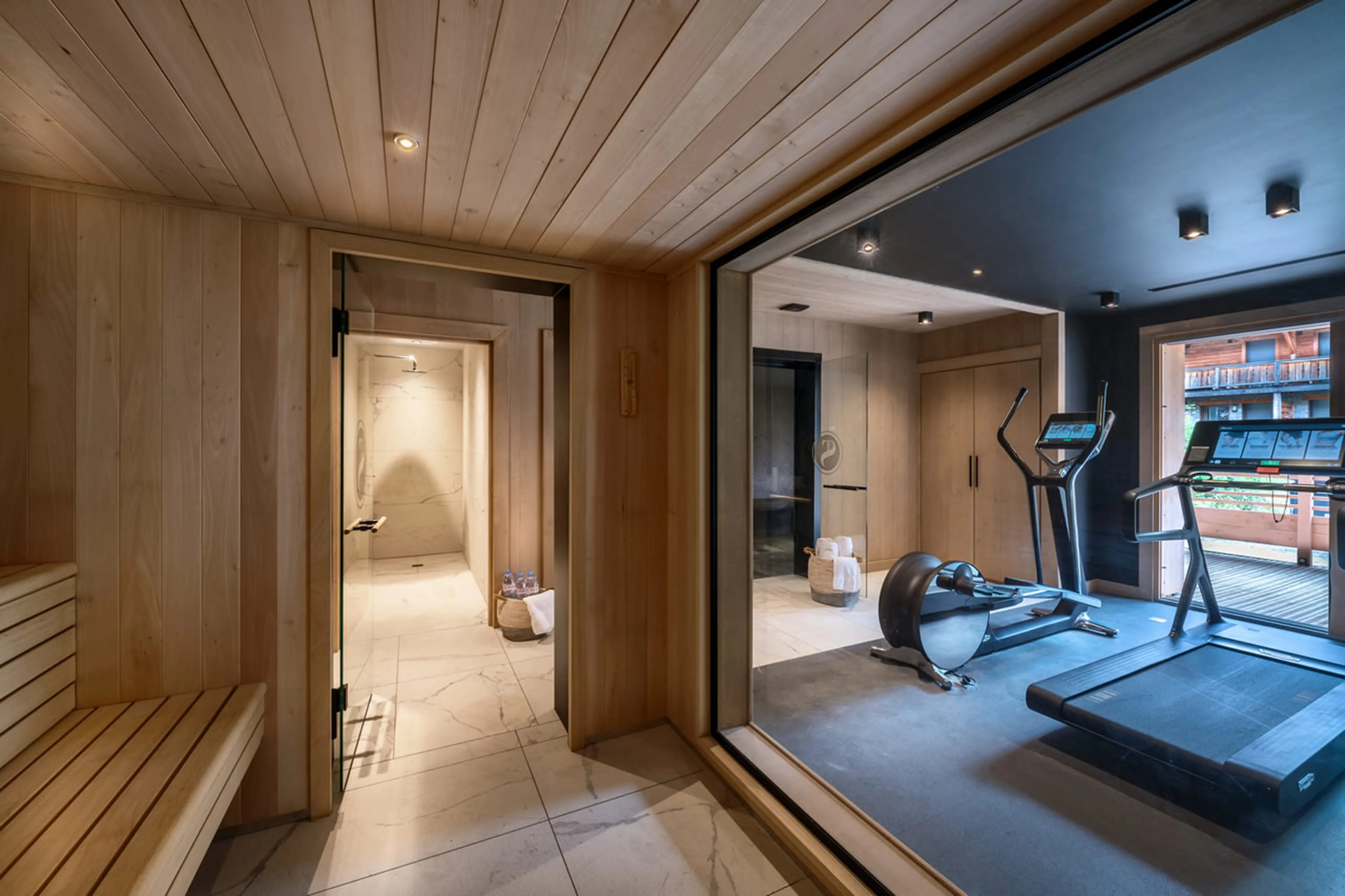 Sauna at Apartment Artois in Les Gets