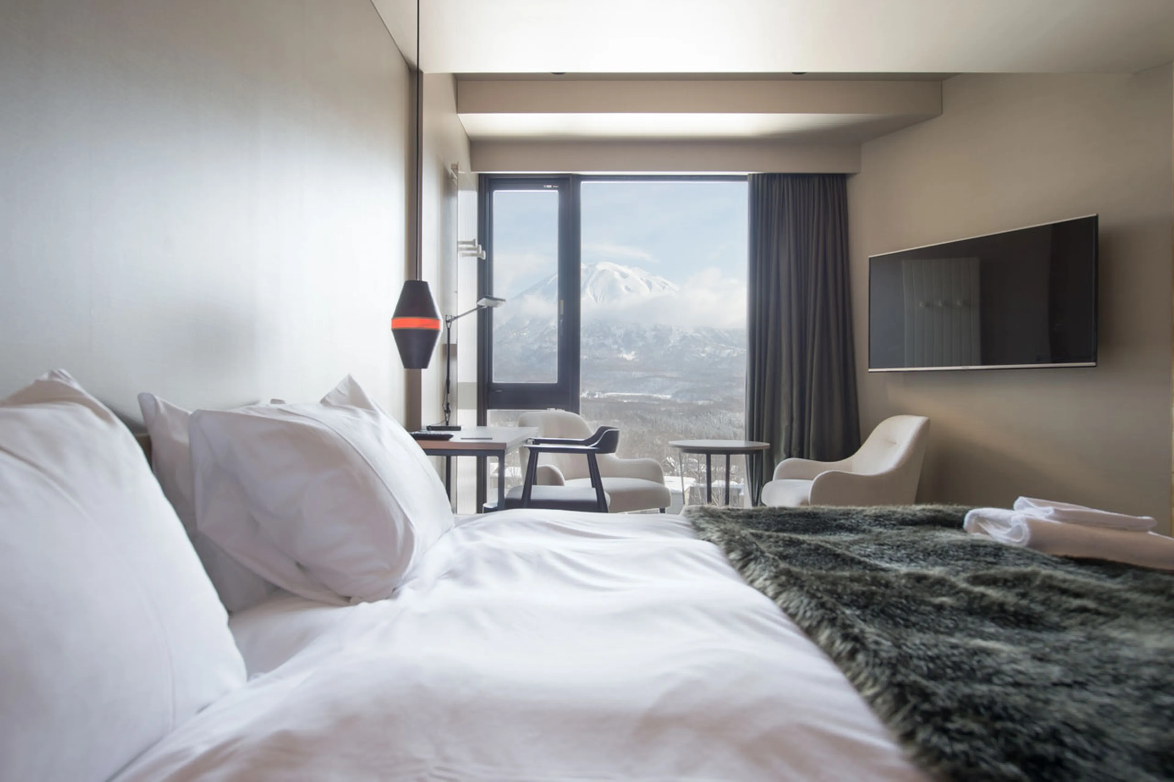 Mountain views at Apartment Aspect 5 in Niseko