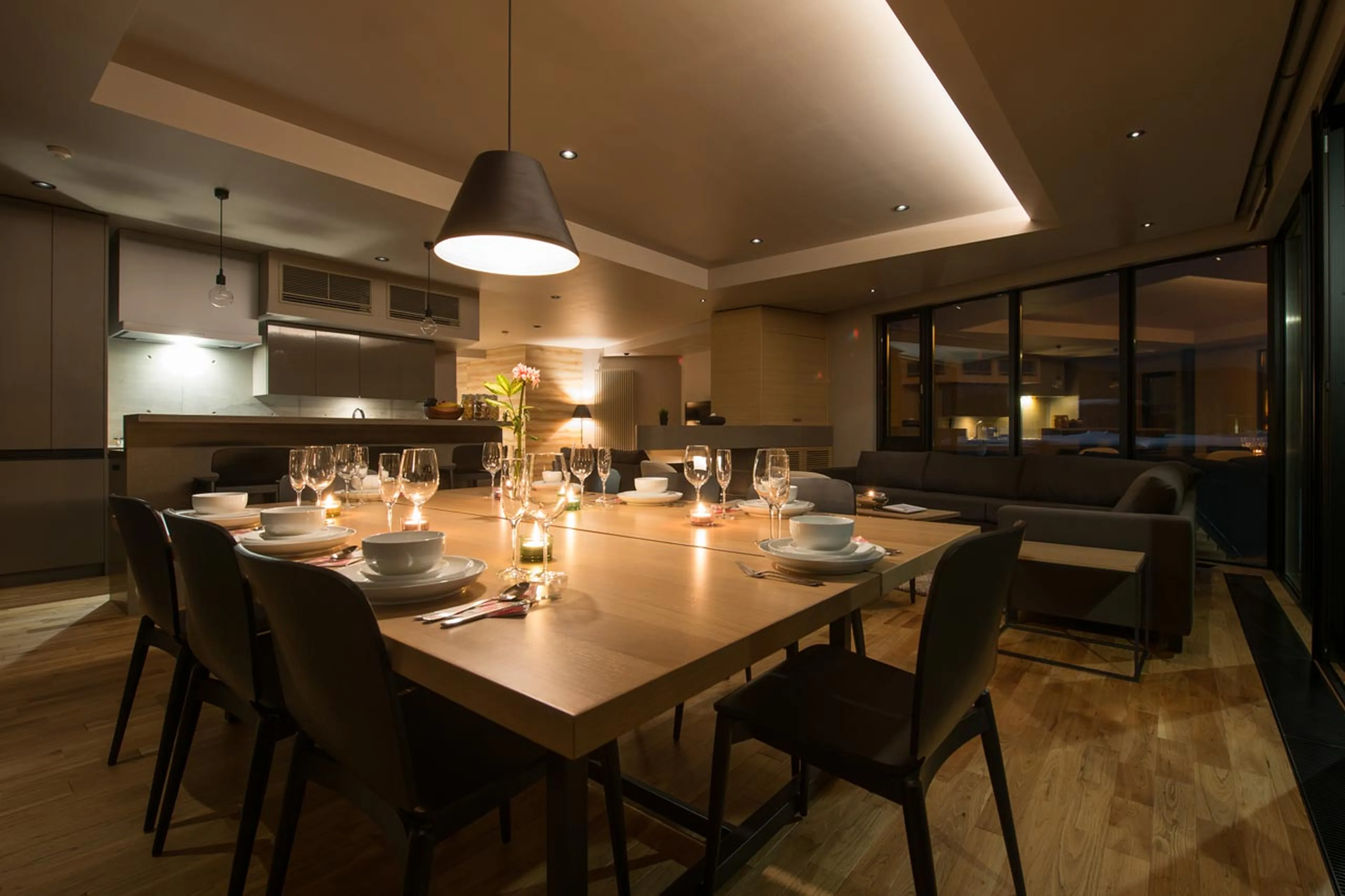 Second dining area at Apartment Aspect 5 in Niseko