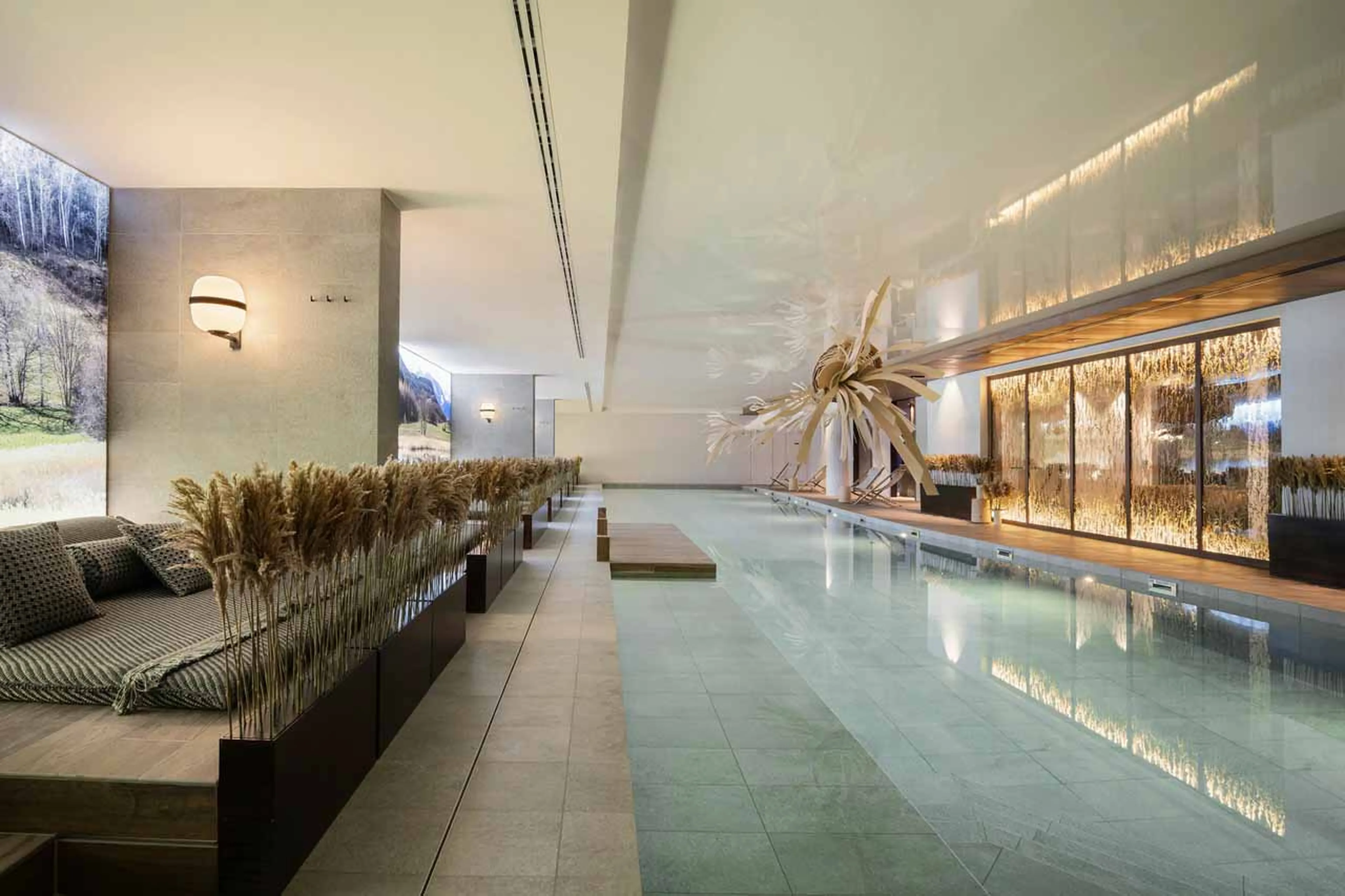 Swimming pool in Apartment Atmosphere 901, Courchevel 1850