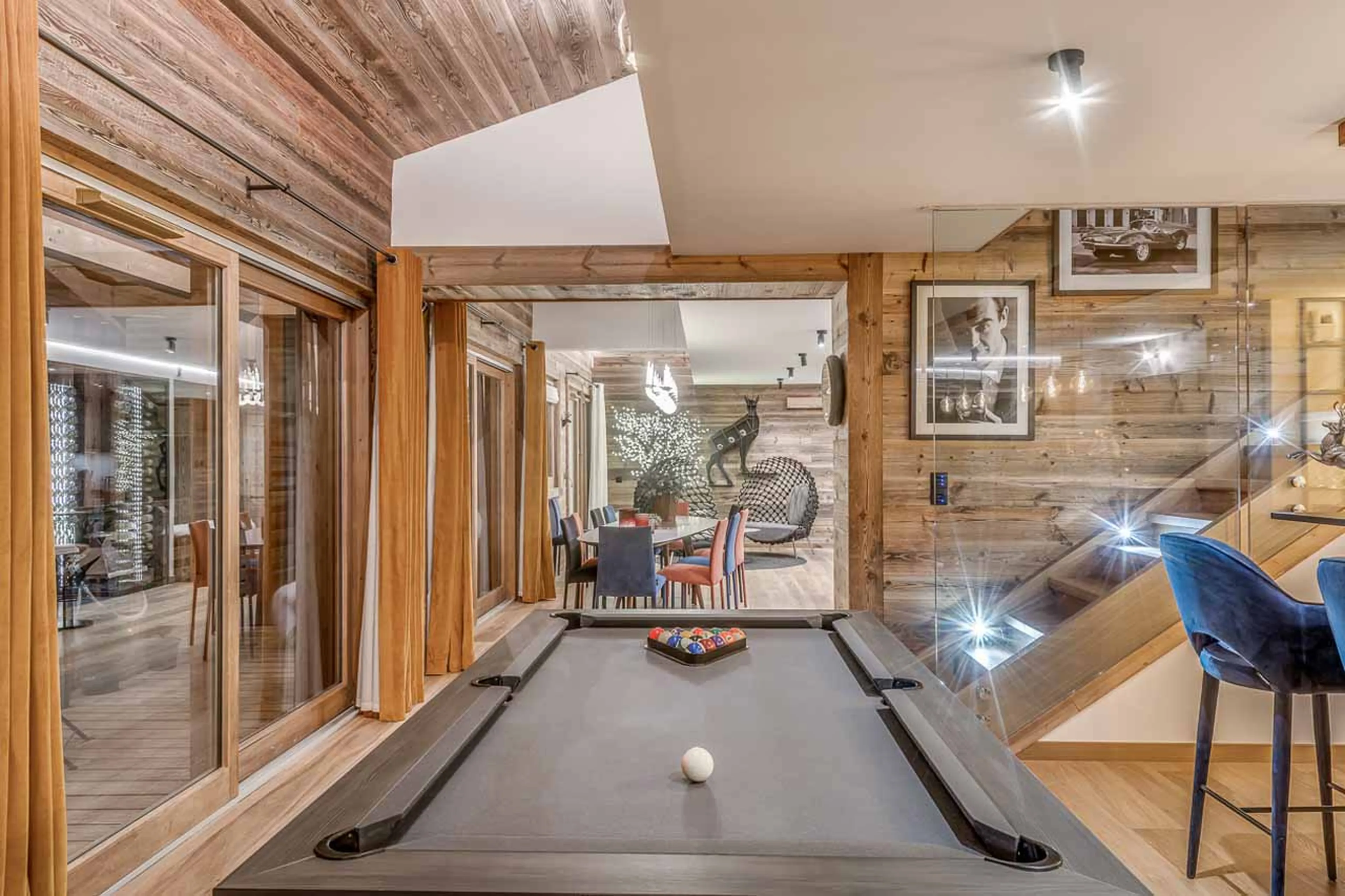 Pool table at Apartment Ben Nevis in Les Gets