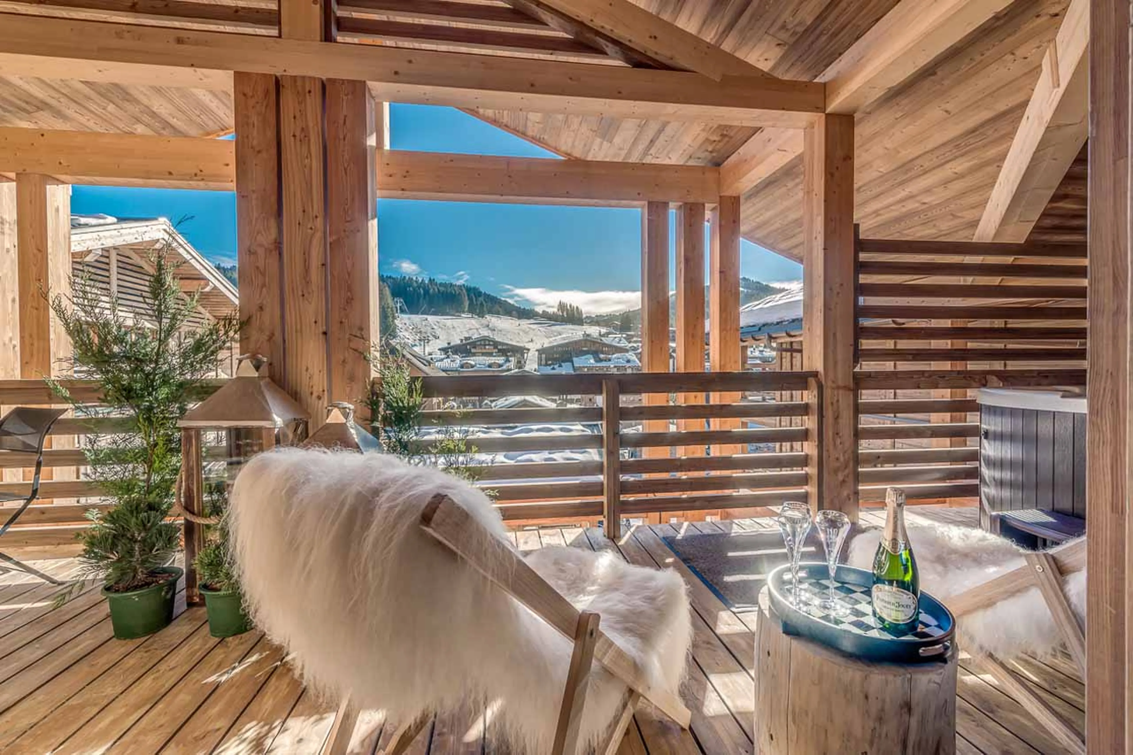 Spa area at Apartment Ben Nevis in Les Gets