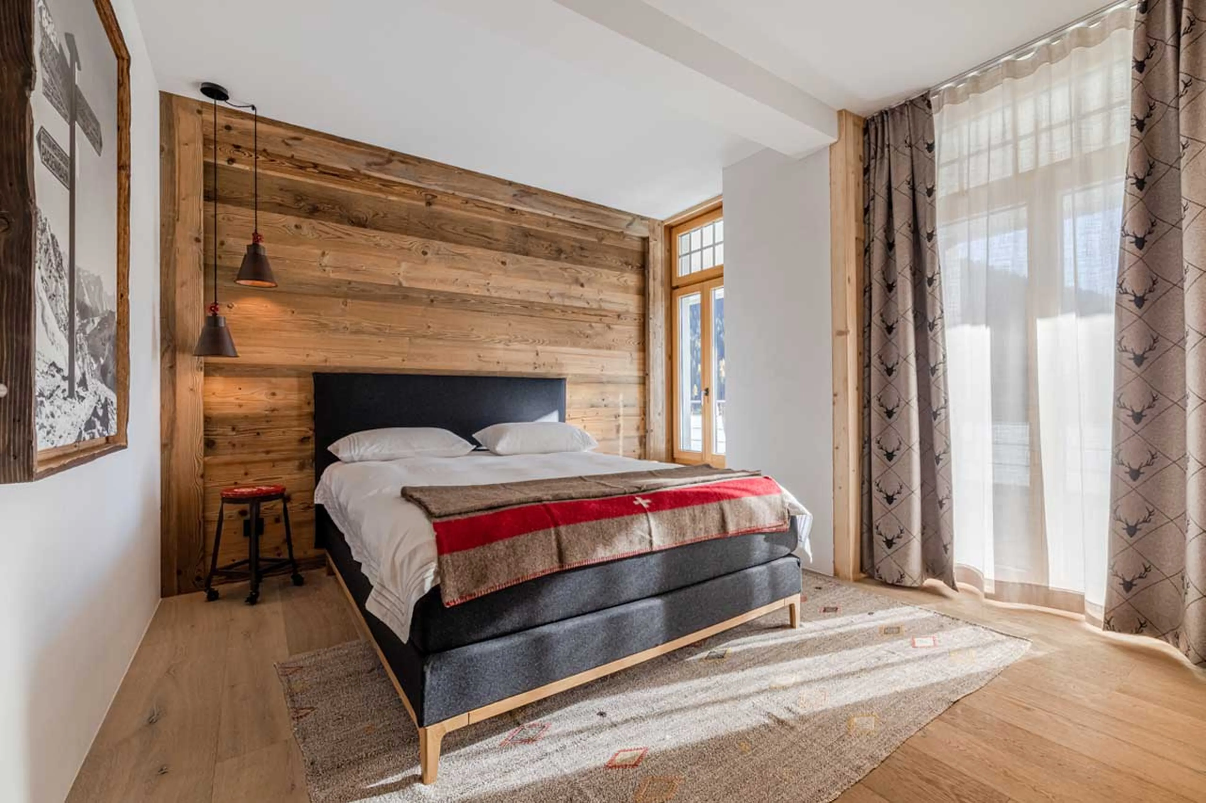 Bedroom two at Apartment Mountain Dream in Davos