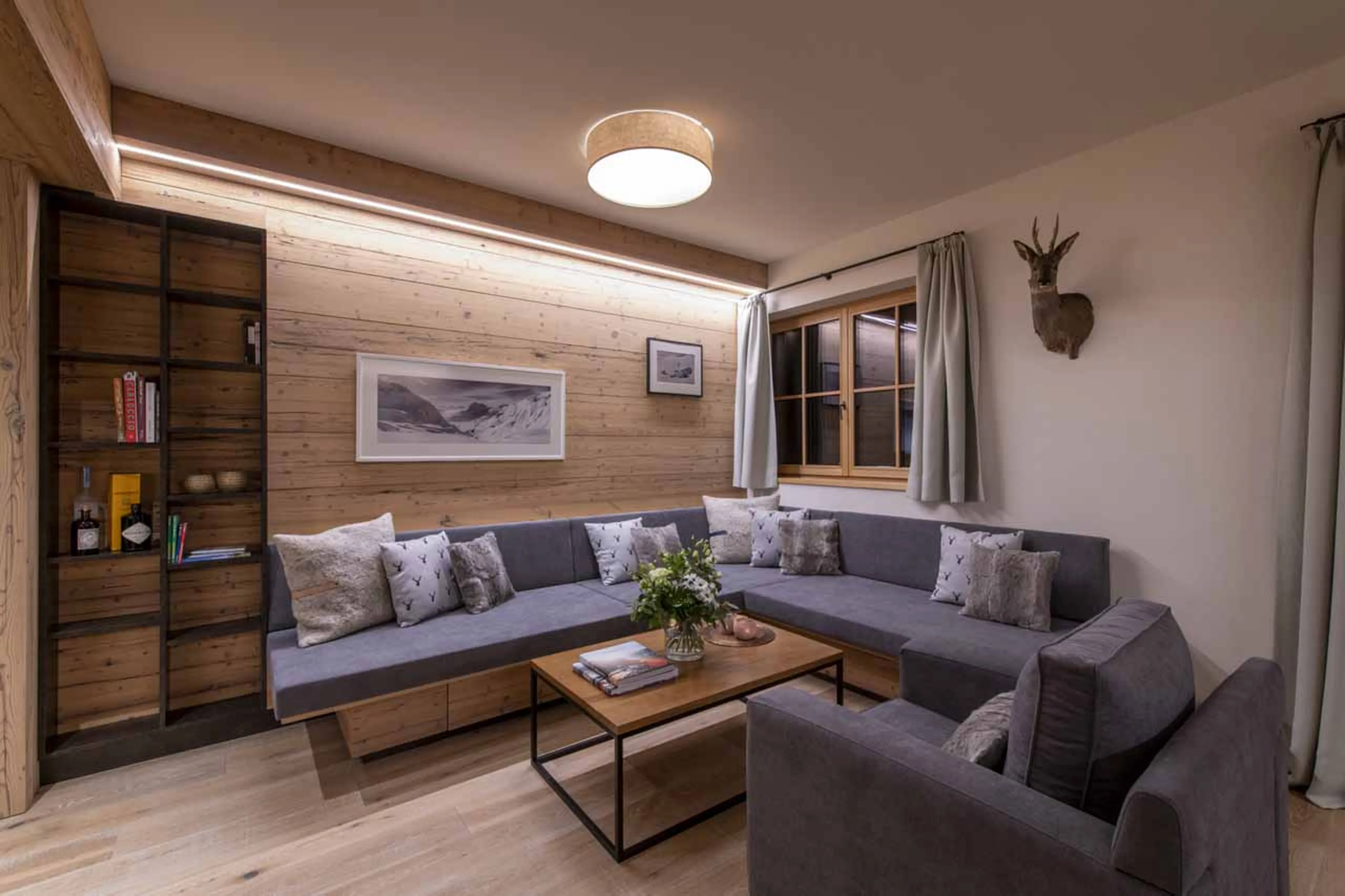 Seating area at Apartment Brunnenhof 1 in Lech