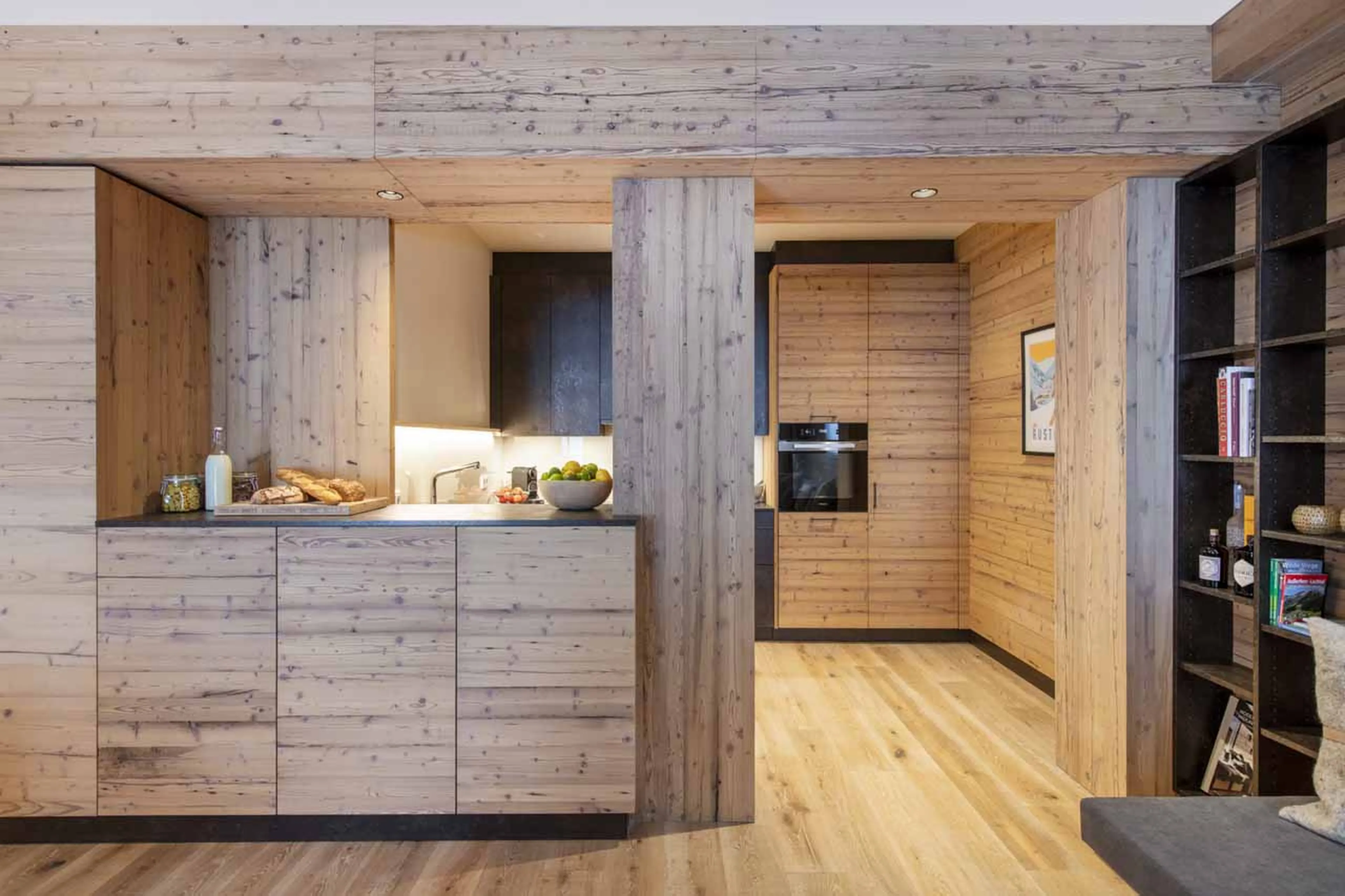 Kitchen at Apartment Brunnenhof 1 in Lech