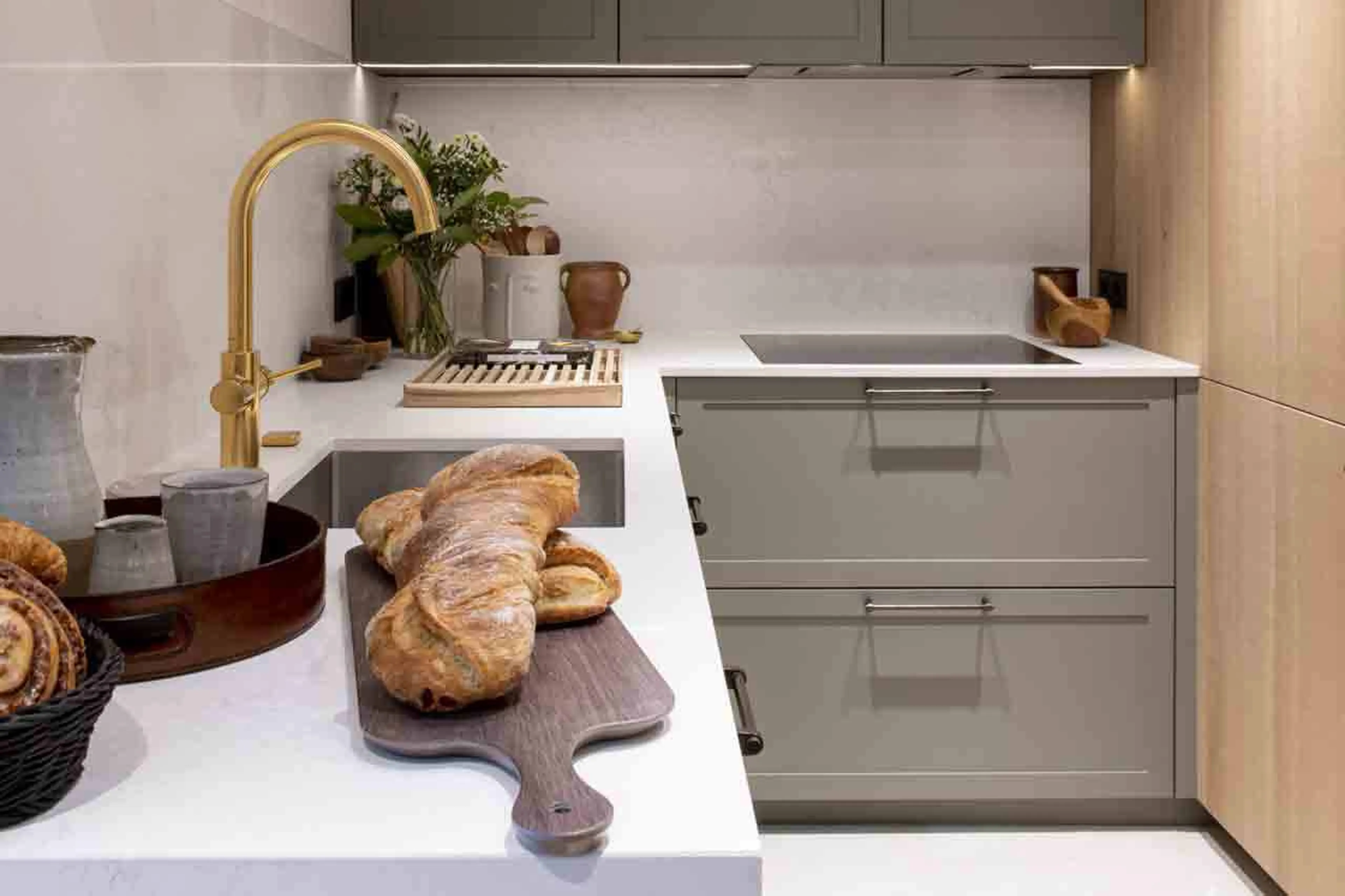 Kitchen at Apartment Brunnenhof 12 in Lech
