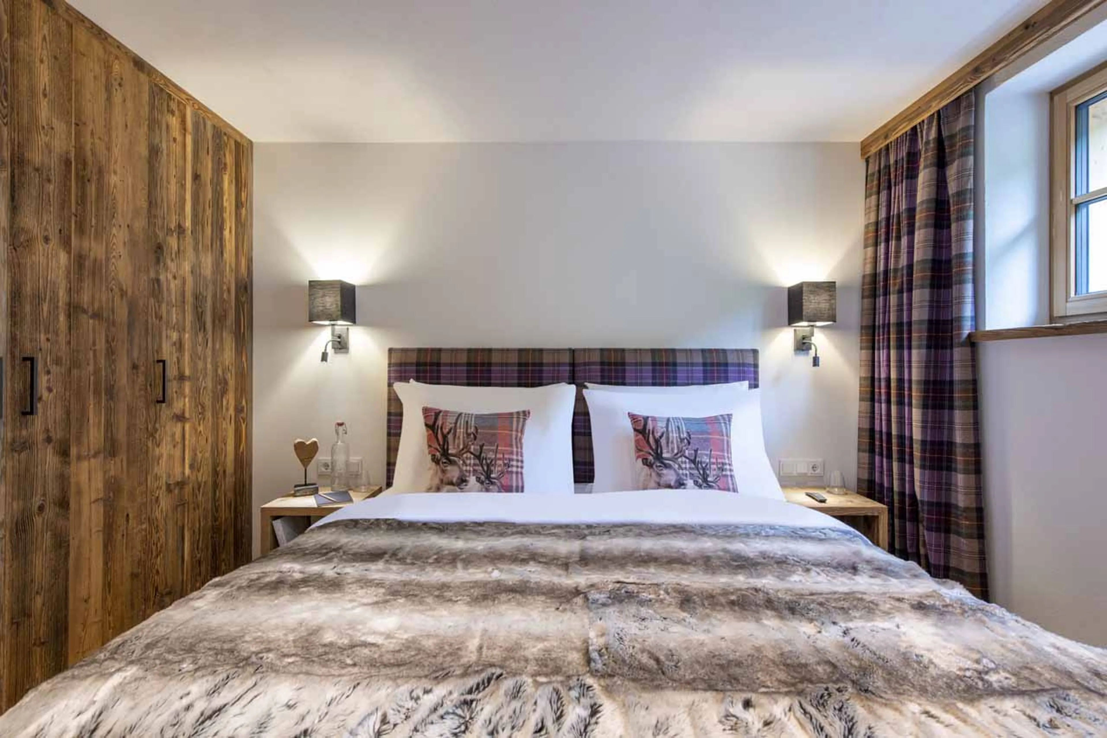 Bedroom four at Apartment Brunnenhof 6 in Lech