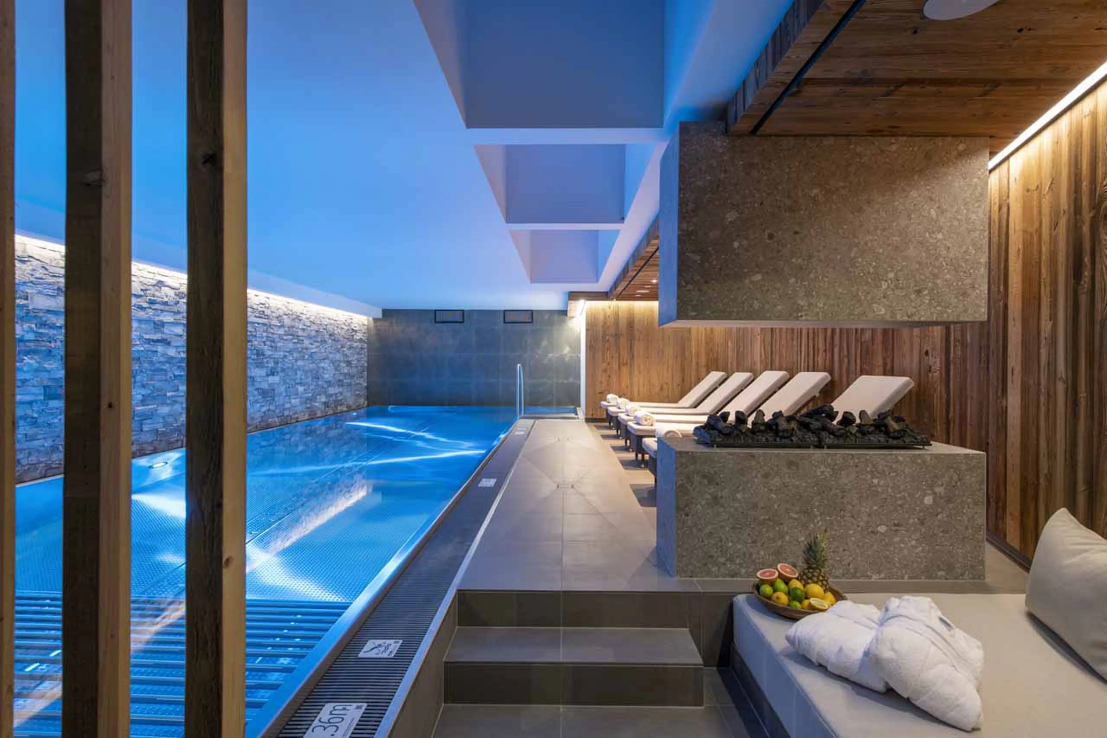 Shared spa at Apartment Brunnenhof 6 in Lech