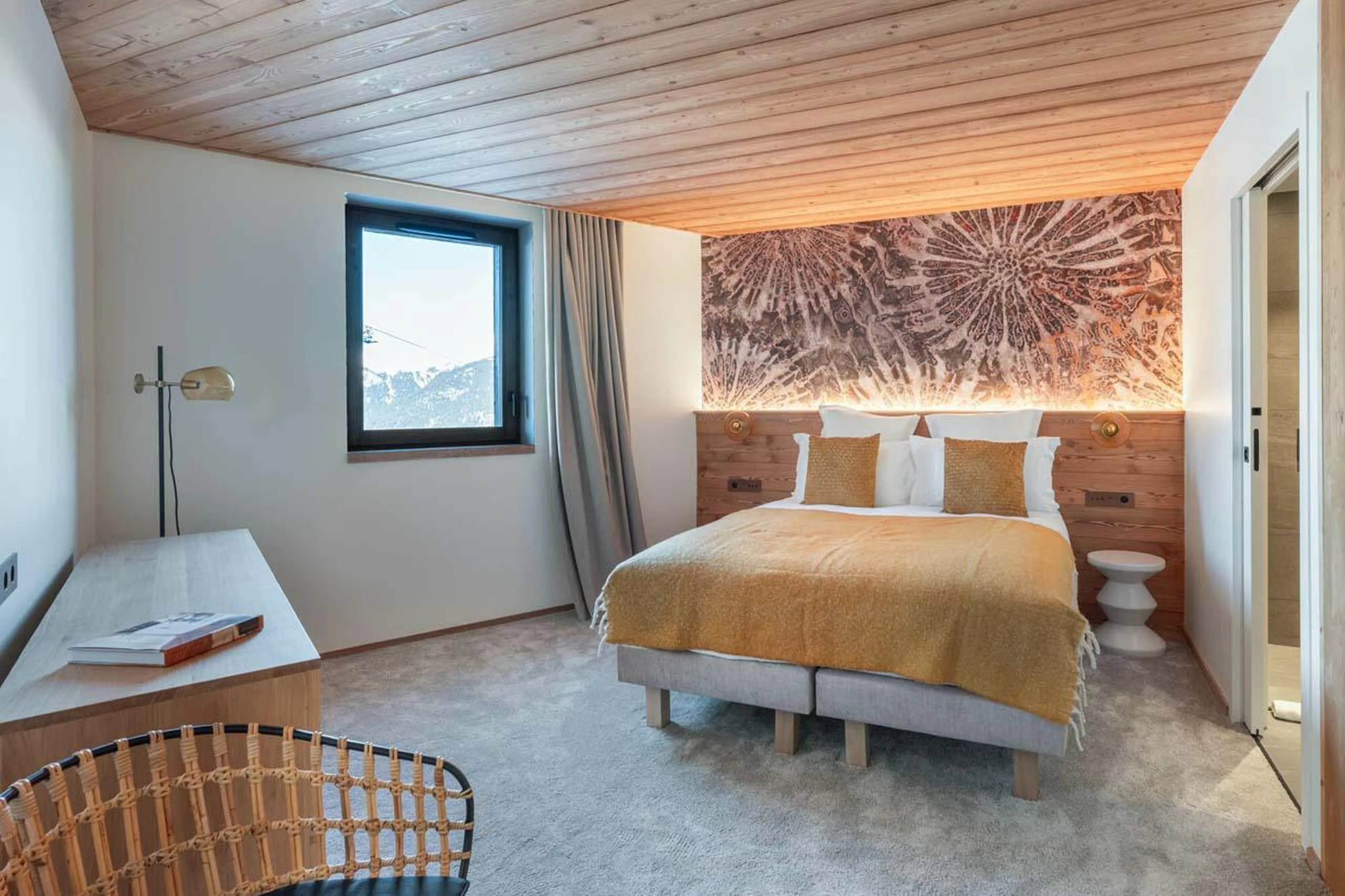 Bedroom at Apartment Castano in Courchevel 1850