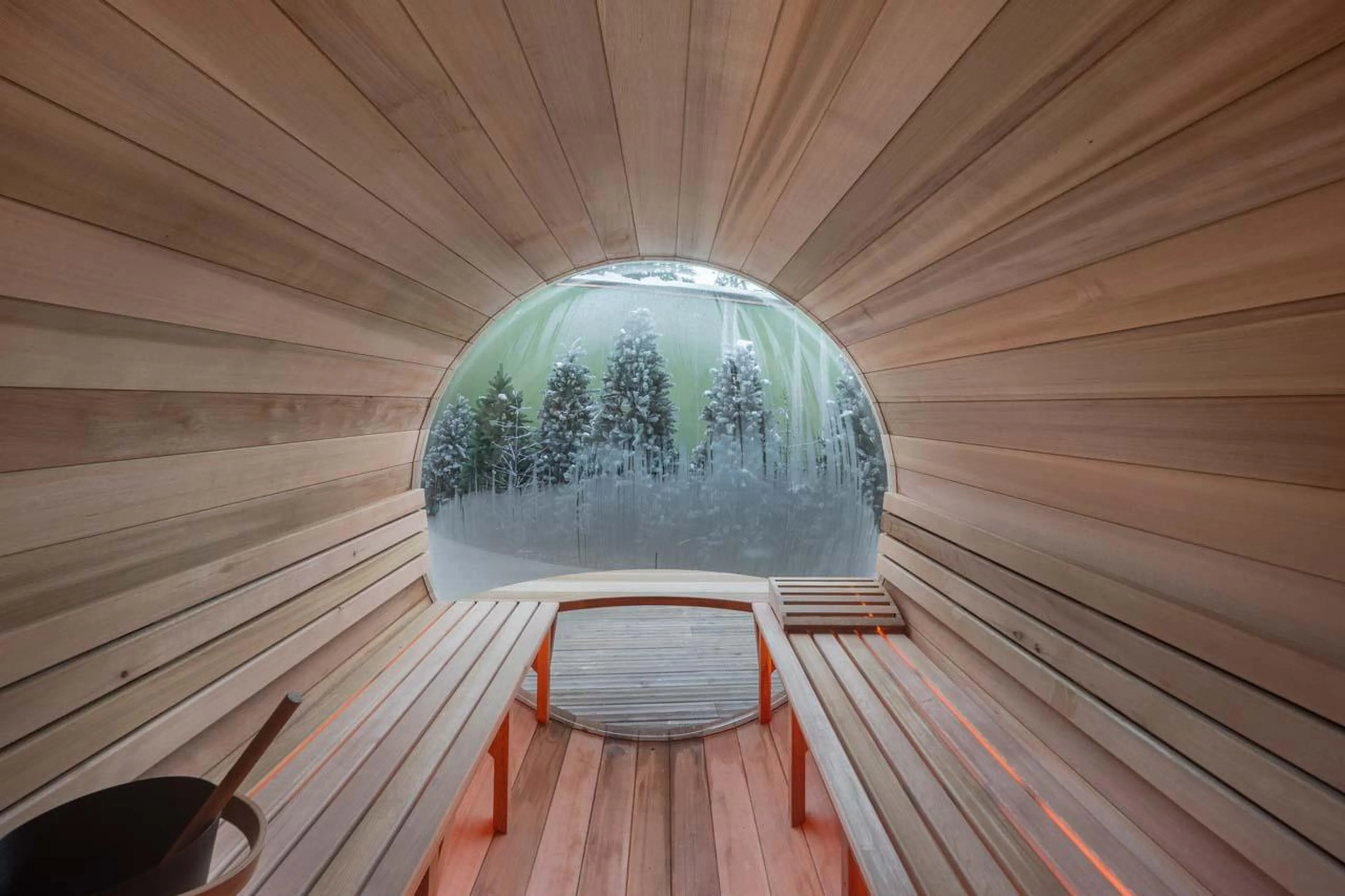 Sauna at Apartment Castano in Courchevel 1850