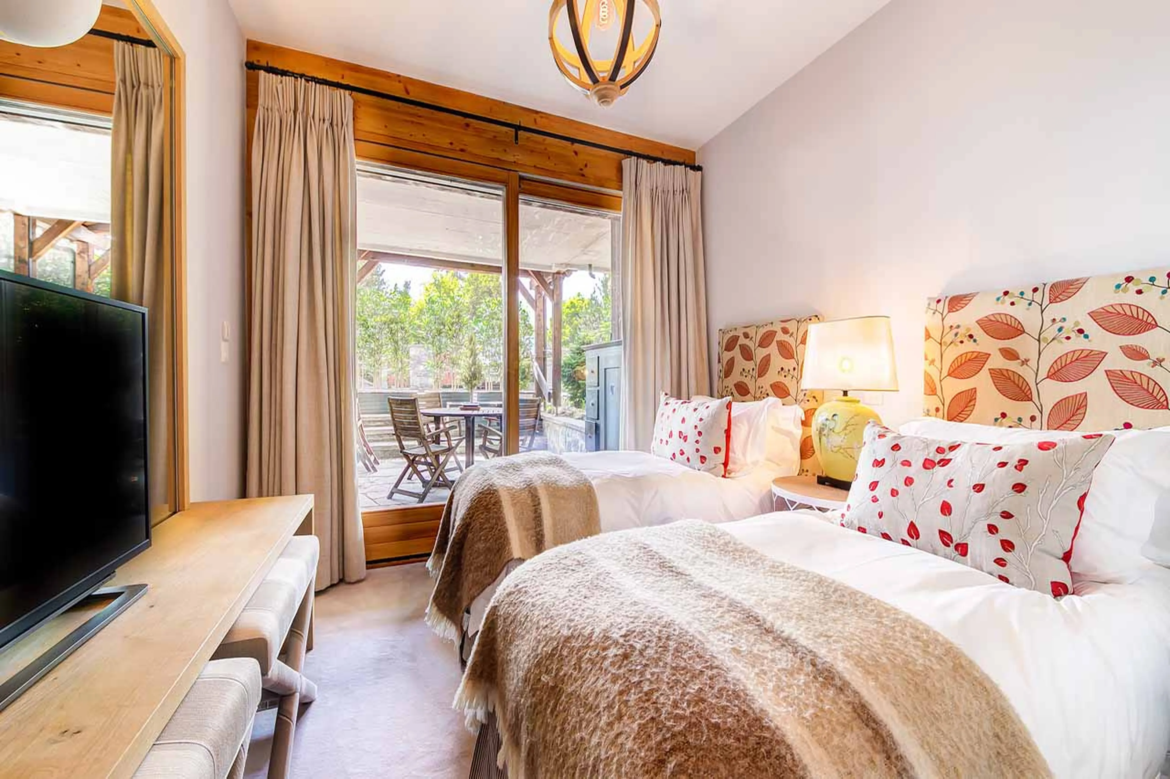 Bedroom four at Apartment Centrale in Verbier